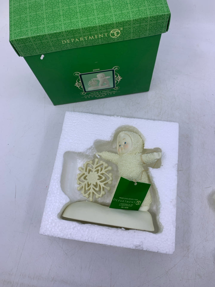 SNOWBABIES WHAT A FLAKE- DEPT 56.