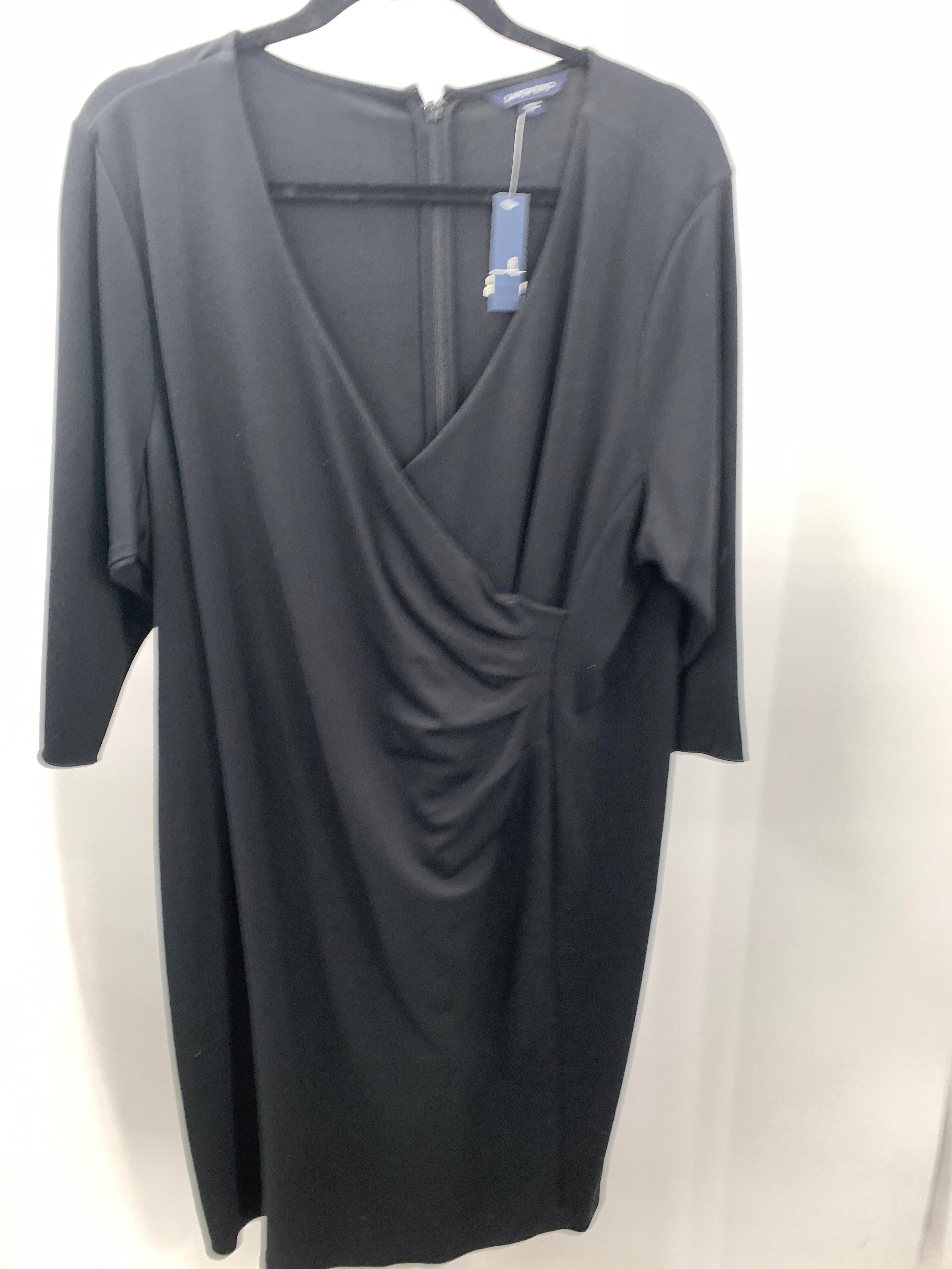 Lands End Size 20 W Womens 3/4 Sleeve Dress