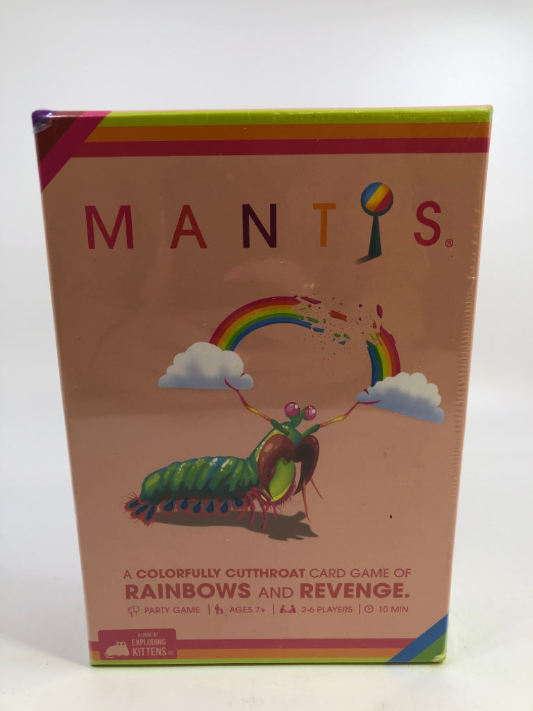 NIB MANTIS CARD GAME.