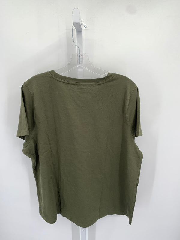 Sonoma Size XXL Misses Short Sleeve Shirt