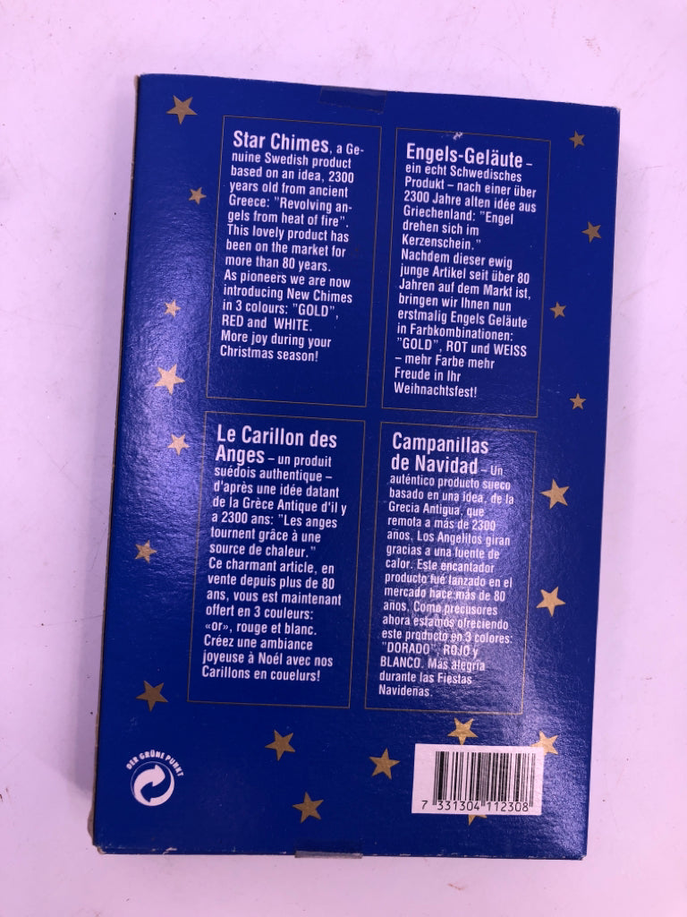NIB STAR CHIMES CANDLE HOLDER.