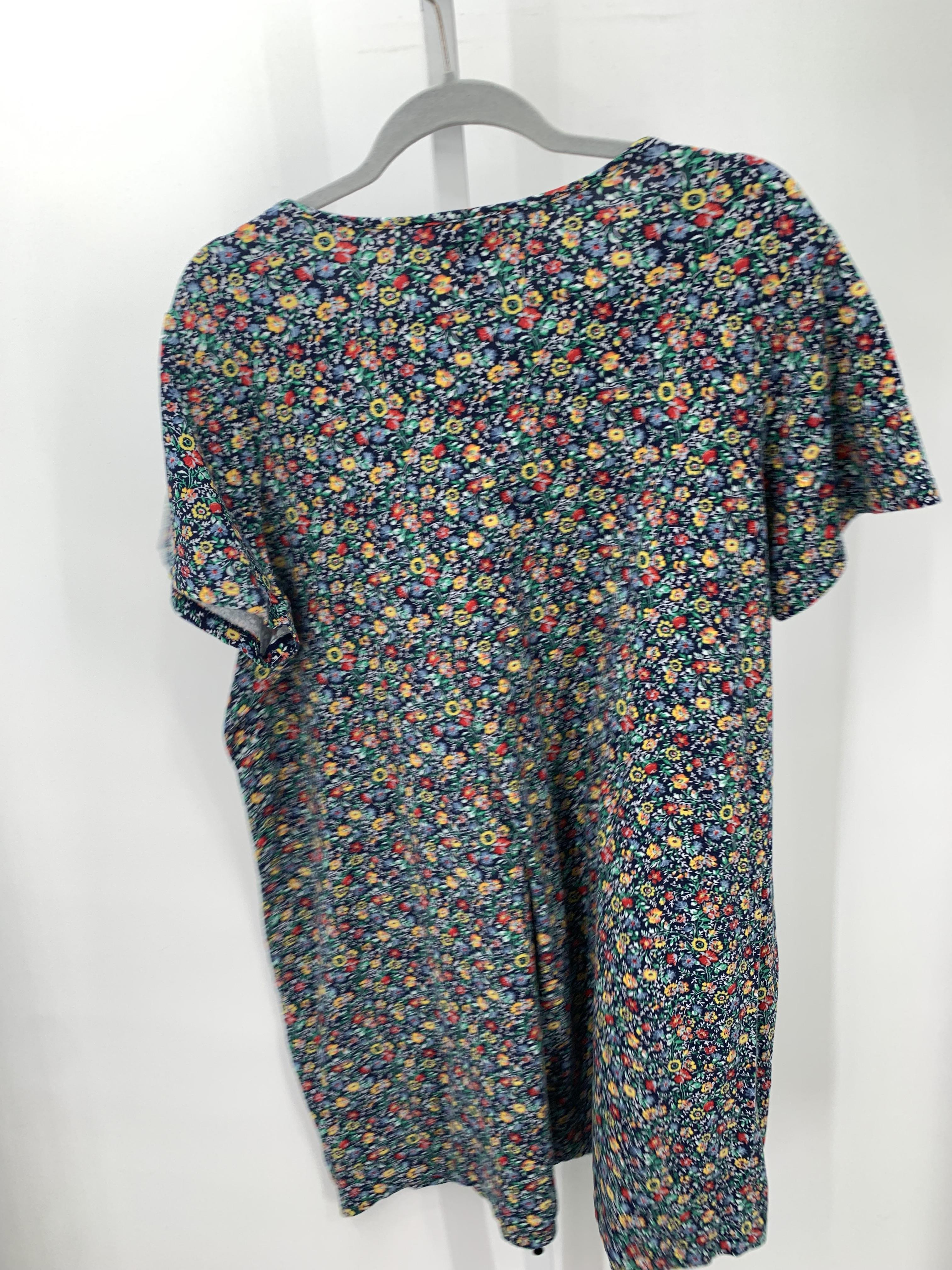 Lands End Size 2X Womens Short Sleeve Dress
