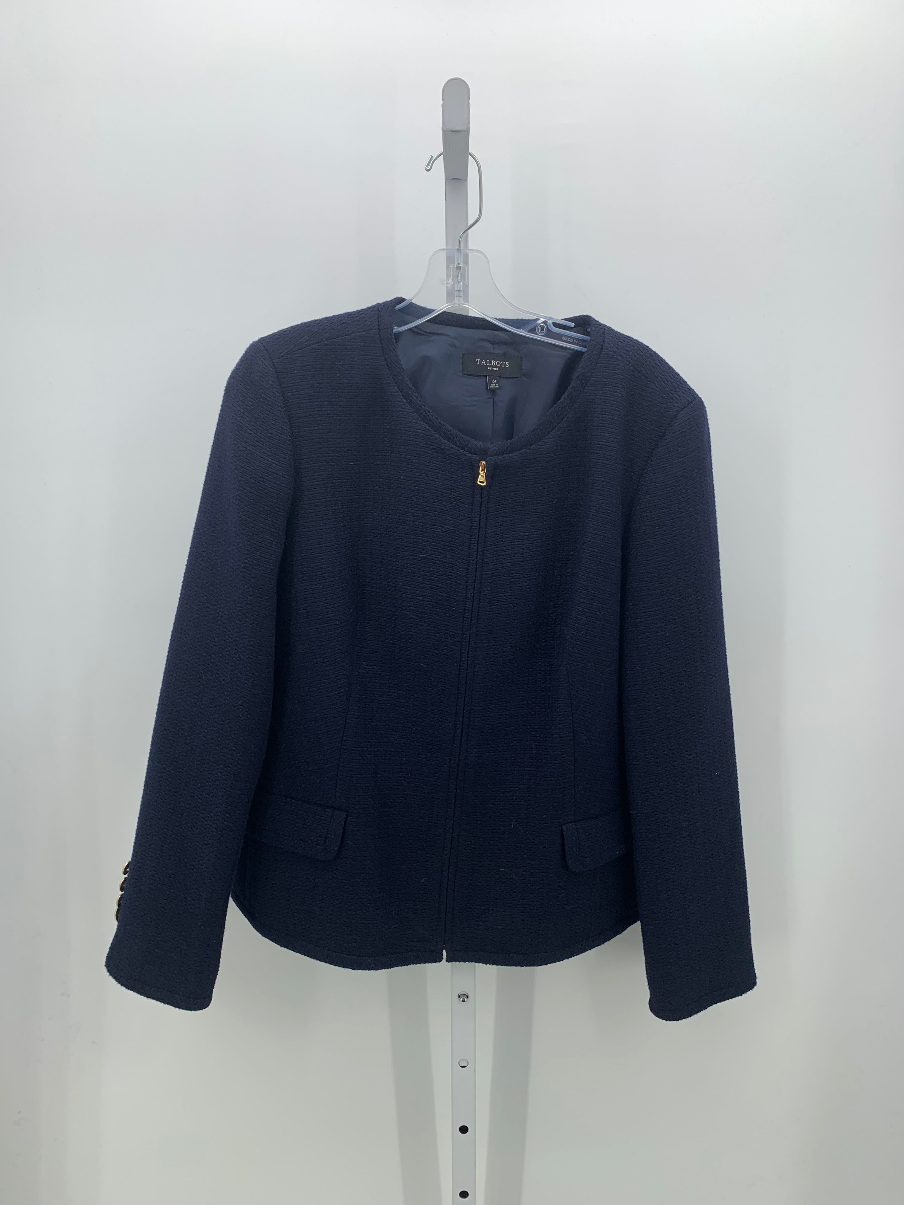 Talbots Size 16 Petite Petite Blazer