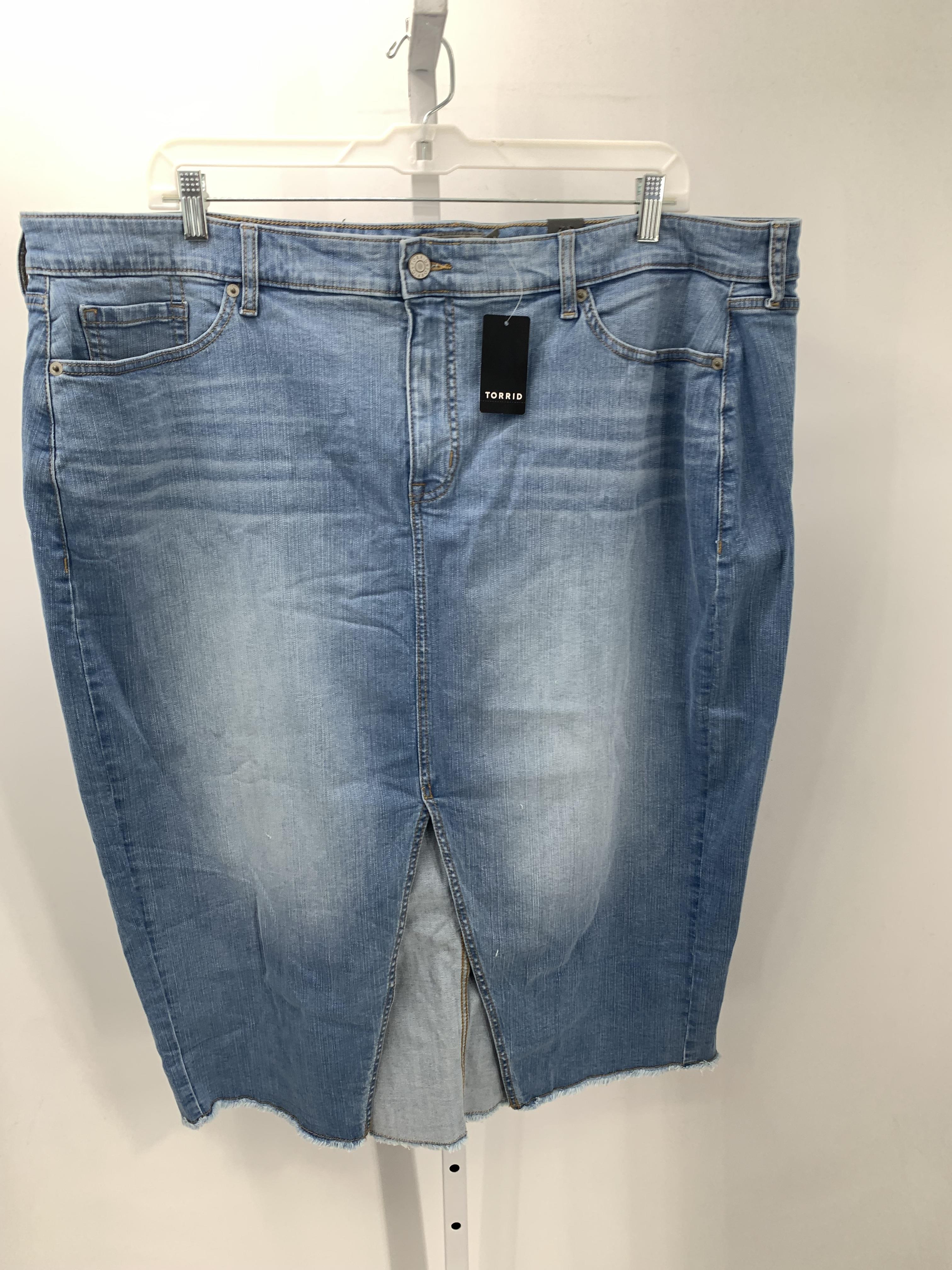 Torrid Size 24 W Womens Skirt