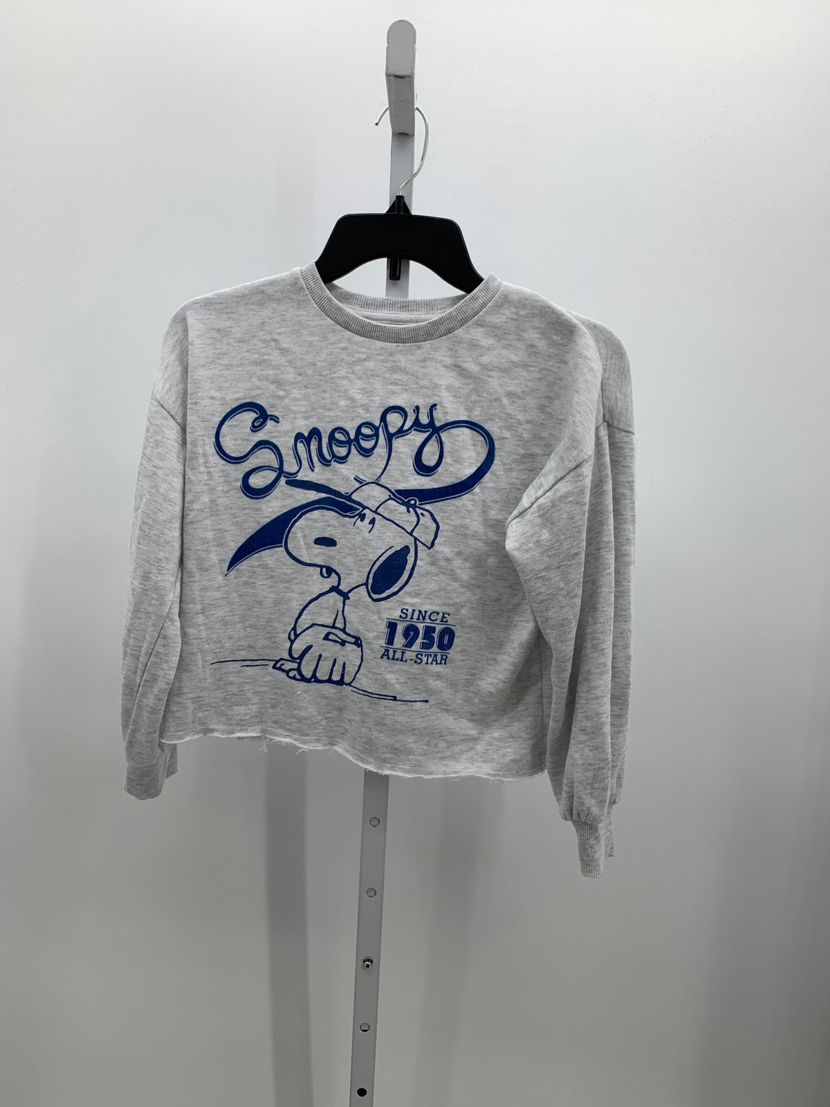 Peanuts Size 10-12 Girls Long Sleeve Shirt