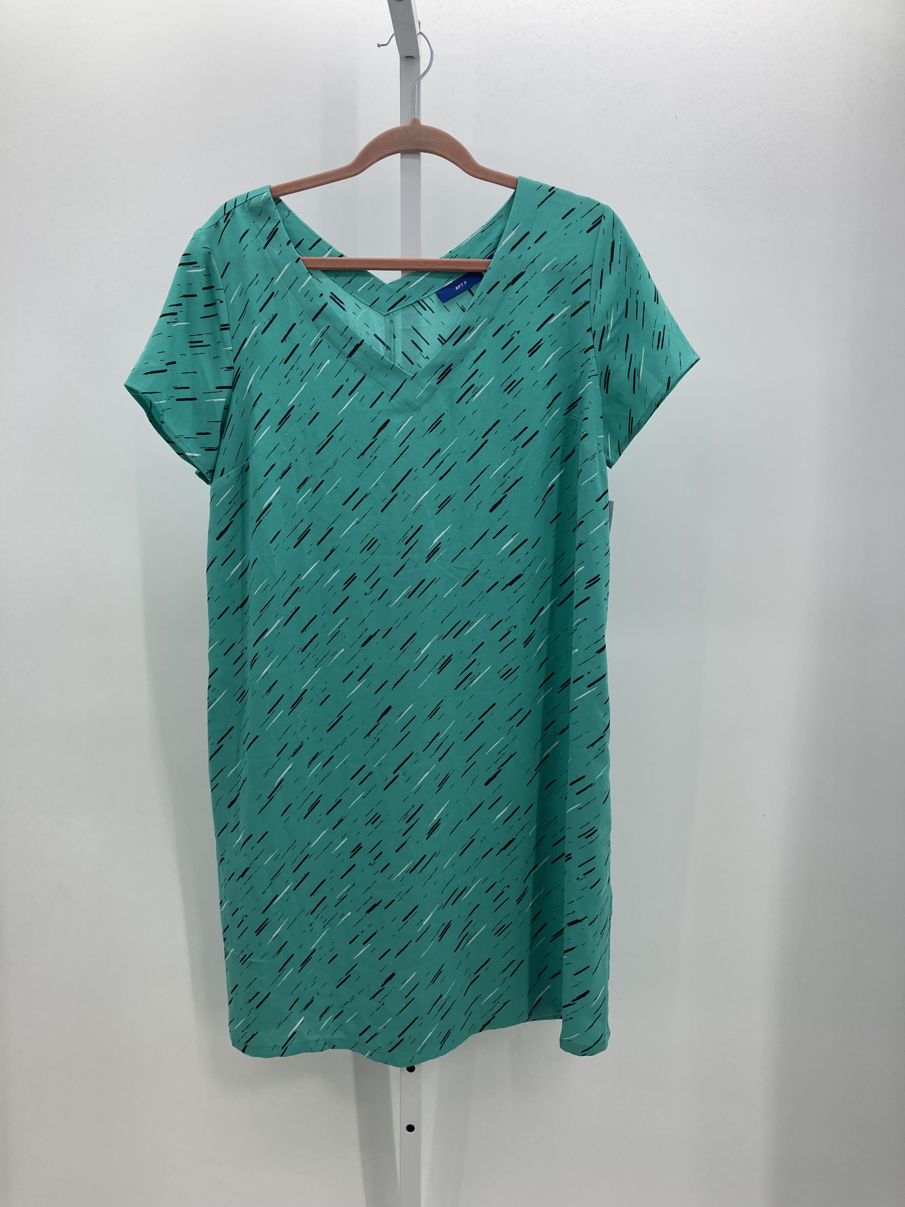 Apt. 9 Size Large Misses Short Sleeve Dress