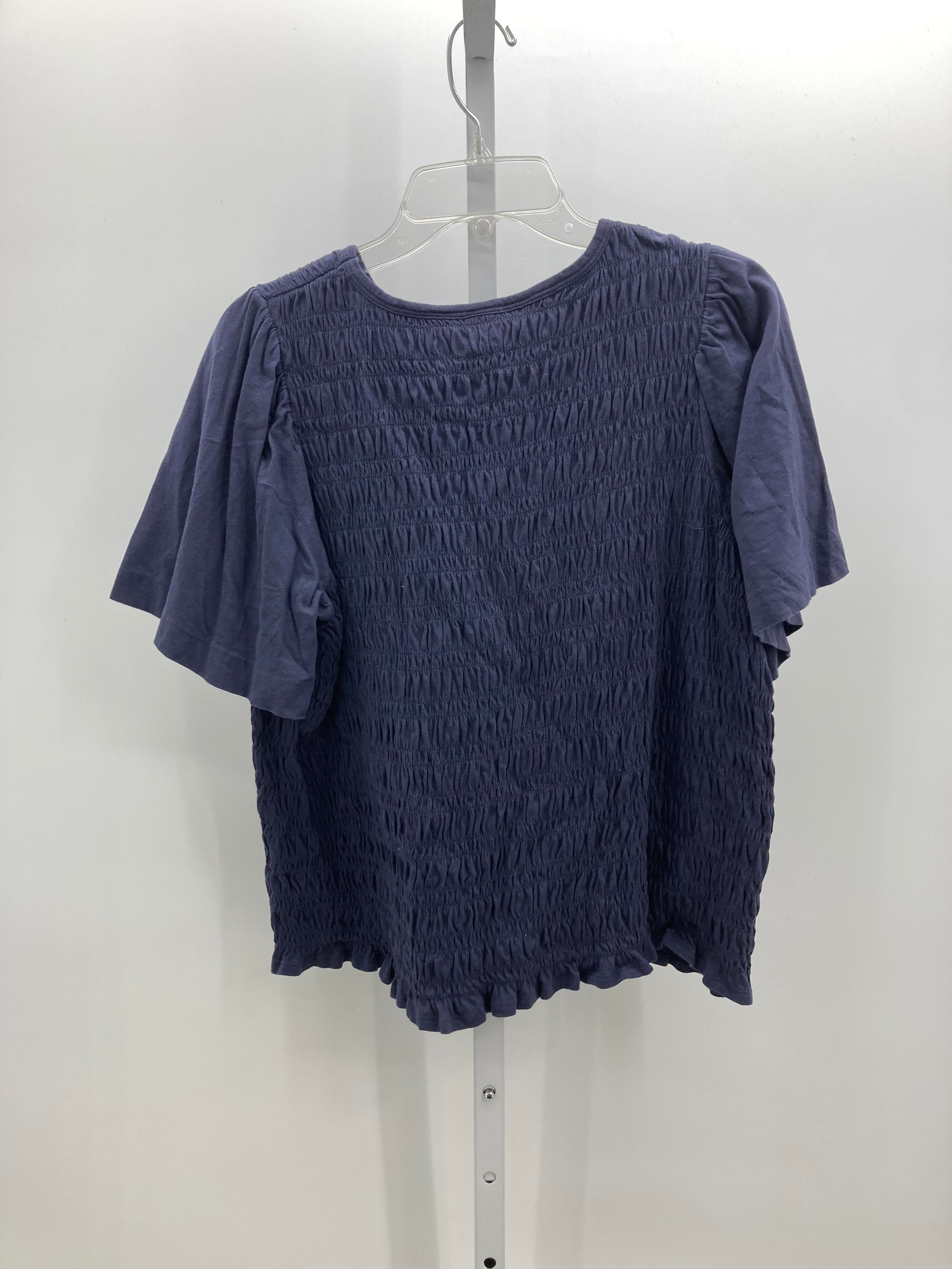 Old Navy Size Large Misses Short Sleeve Shirt