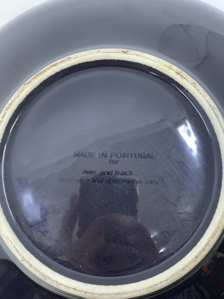 LARGE GREEN INTERIOR CENTERPIECE BOWL.