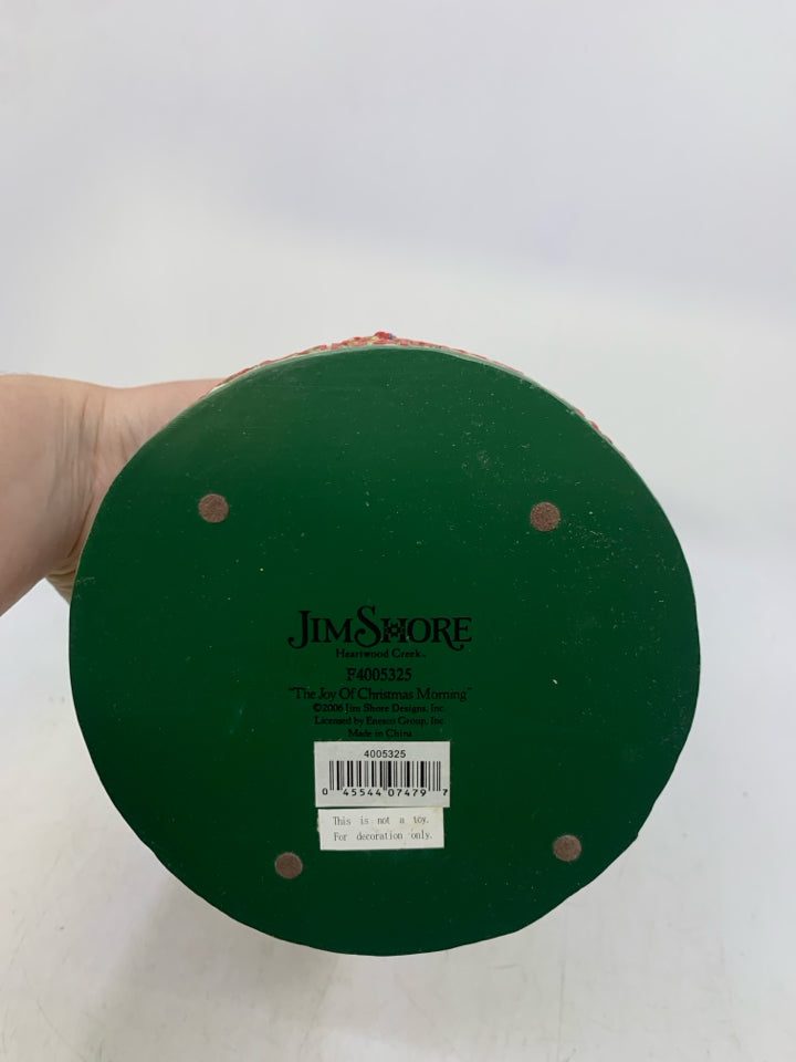 JIM SHORE THE JOY OF CHRISTMAS MORNING 2006 ANGEL.