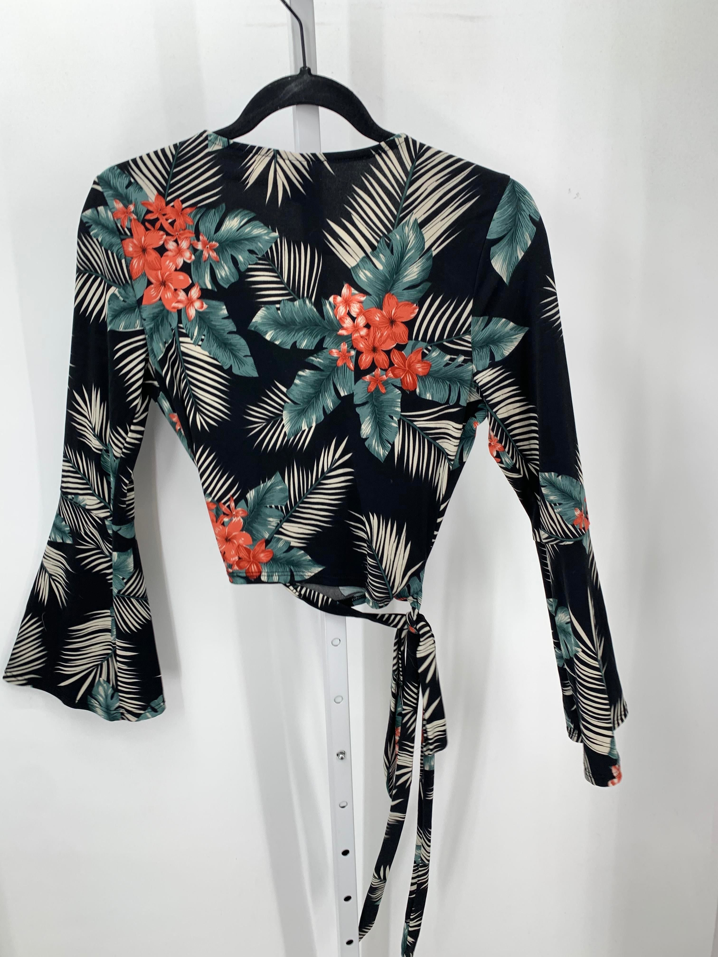 Size Large Juniors Long Sleeve Shirt