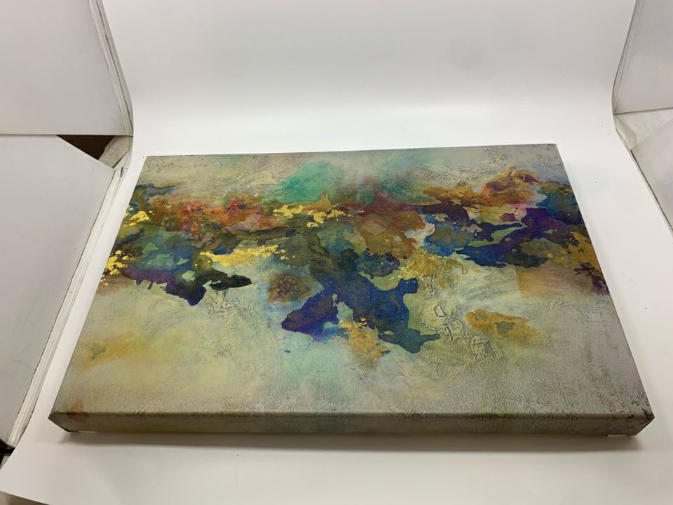 WATER COLOR CANVAS WALL ART.