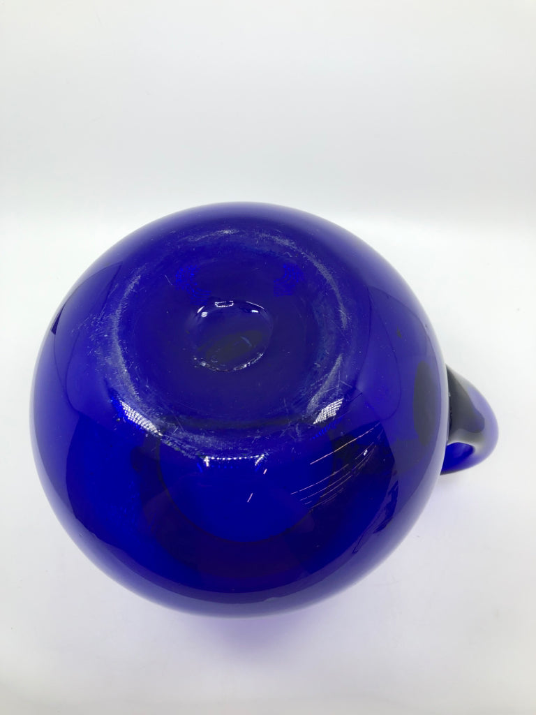 COBALT BLUE PITCHER.