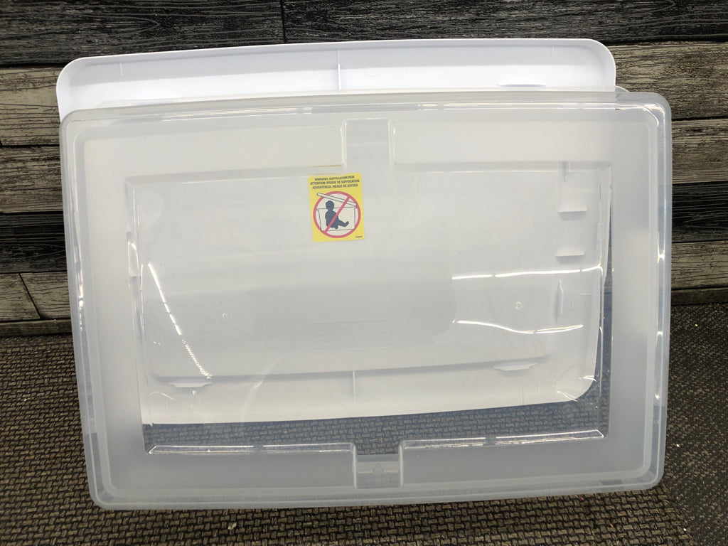 STERILITE PLASTIC UNDER BED STORAGE.