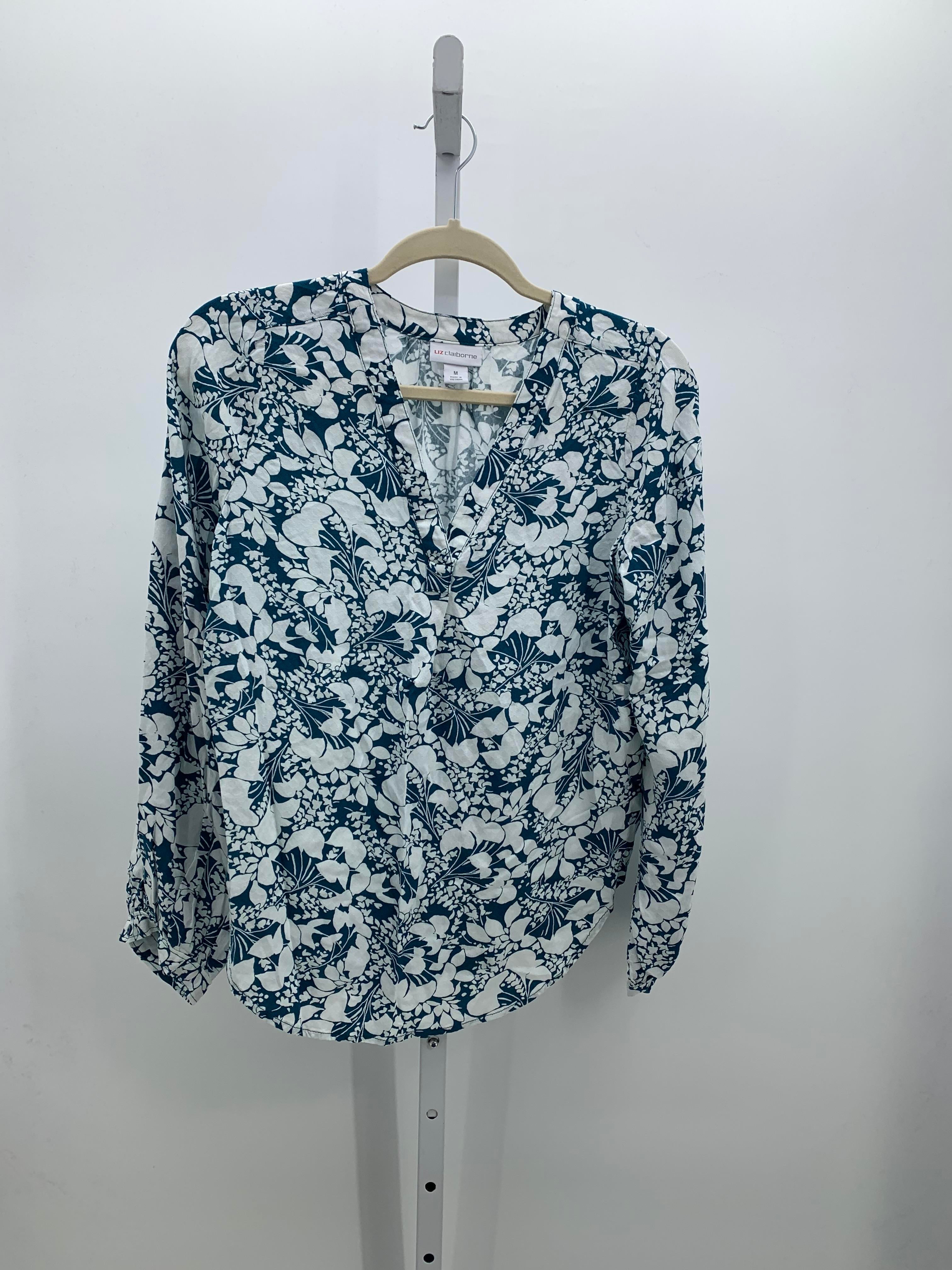 Liz Claiborne Size Medium Misses Long Sleeve Shirt