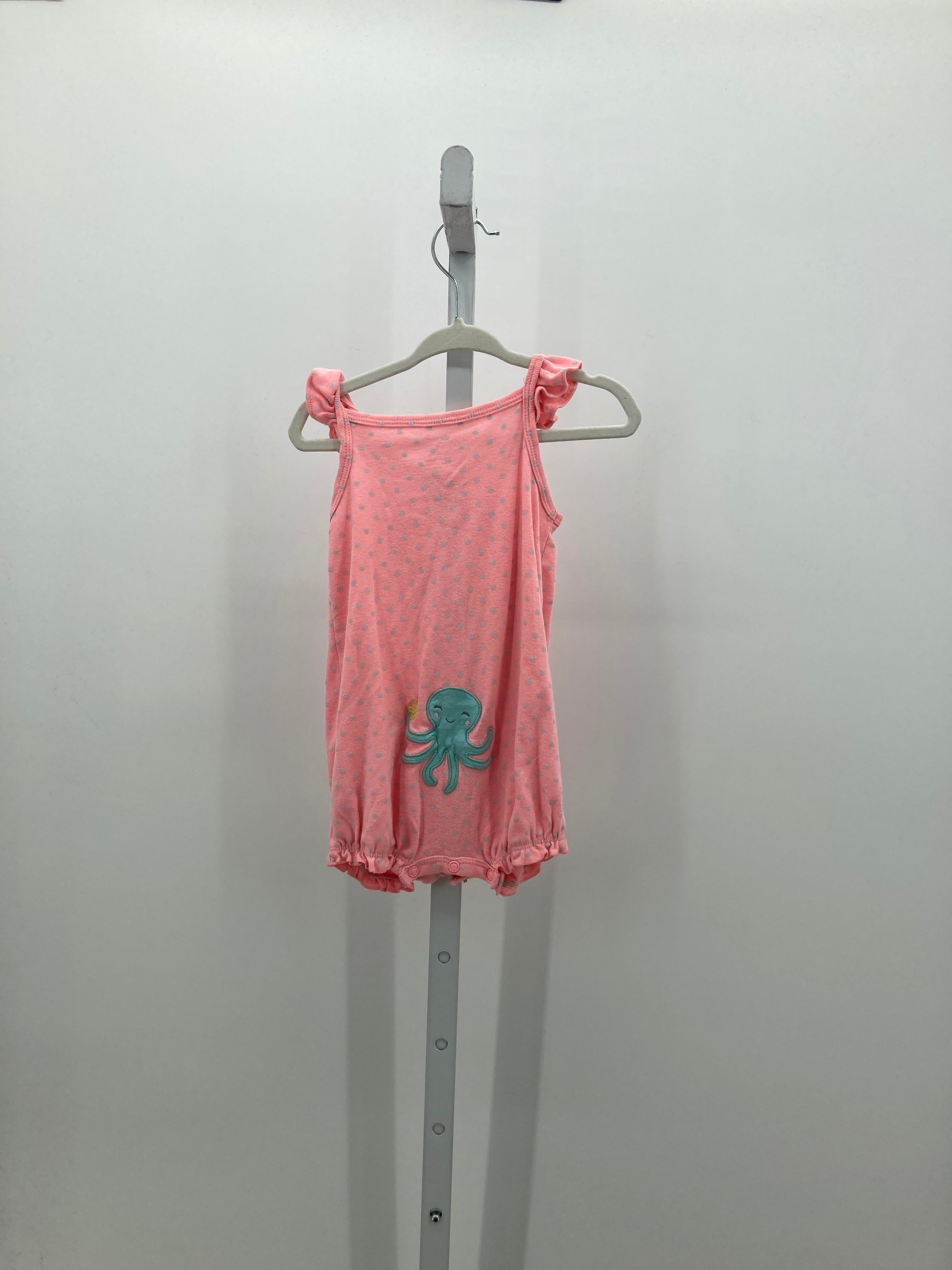 Carters Size 9 Months Girls Sleeveless Romper