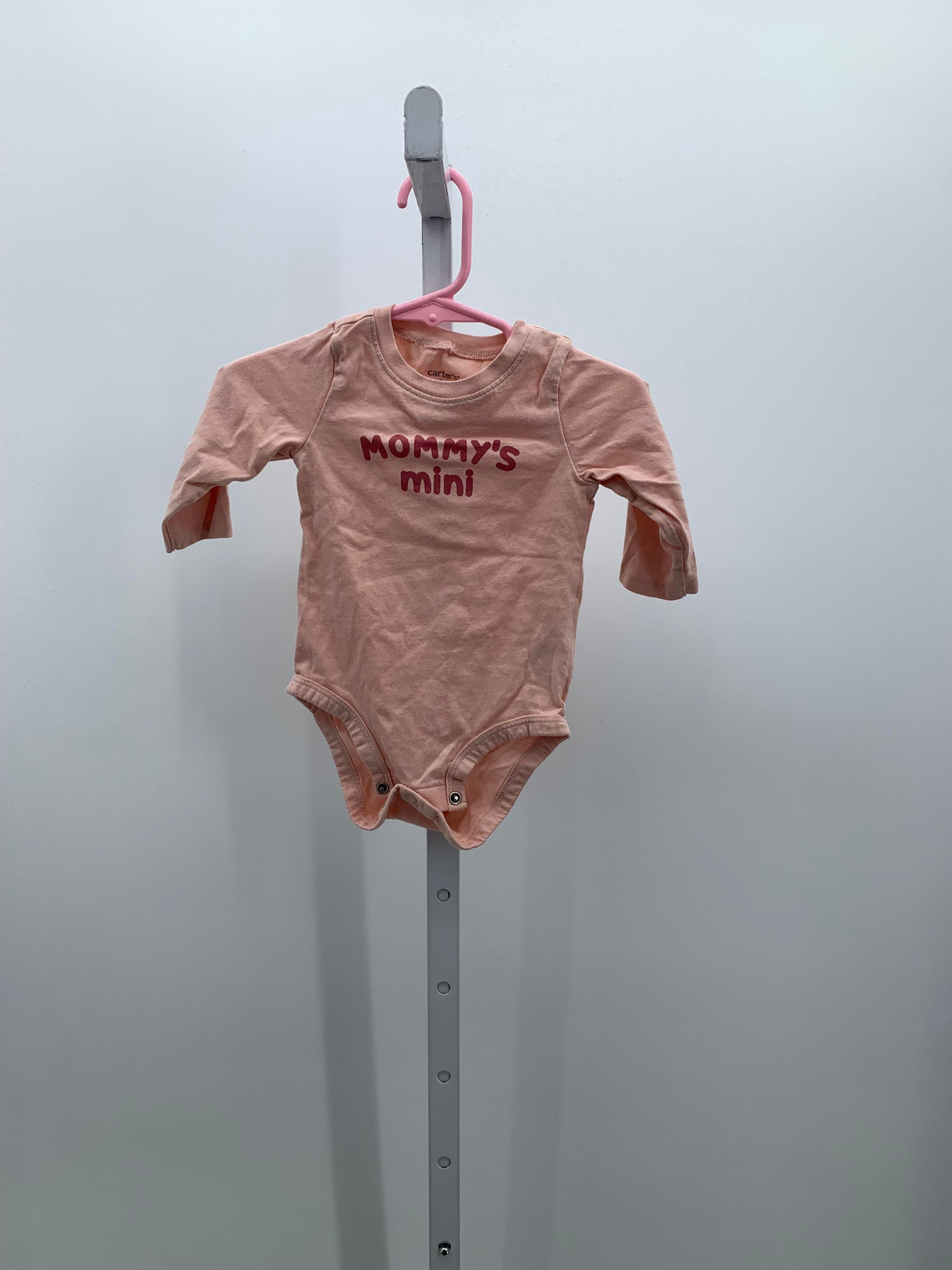 Carters Size 6 Months Girls Long Sleeve Shirt