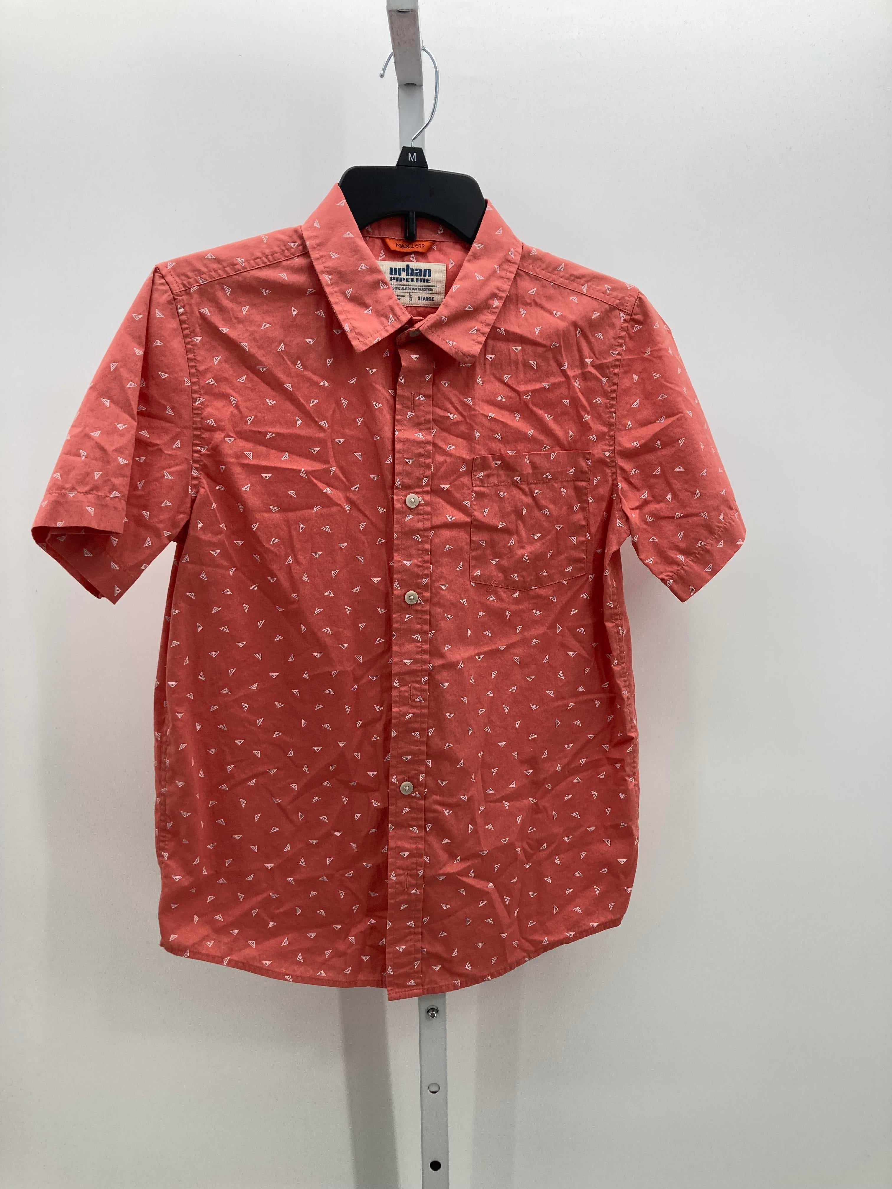 Urban Pipeline Size 14-16 Boys Short Sleeve Shirt