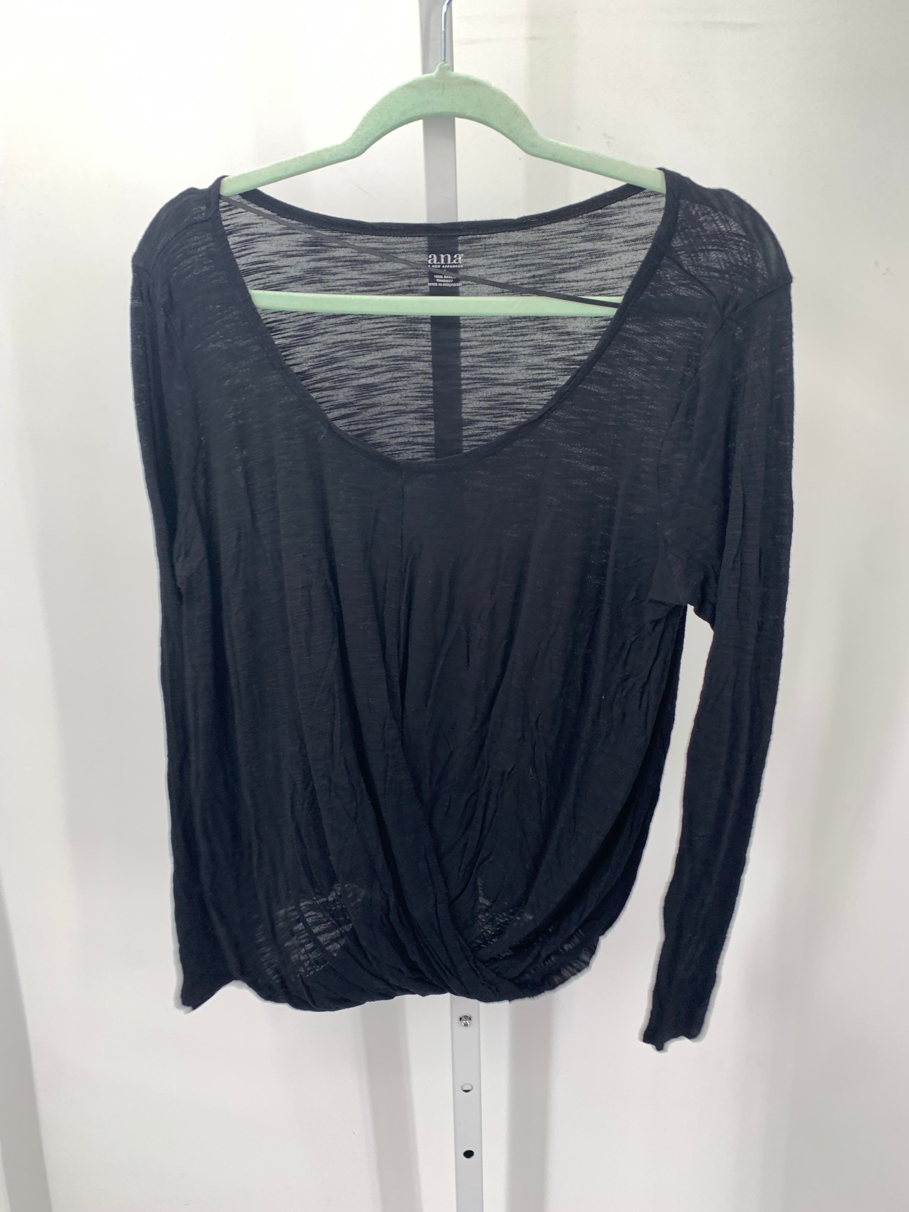 A.N.A. Size Large Misses Long Sleeve Shirt