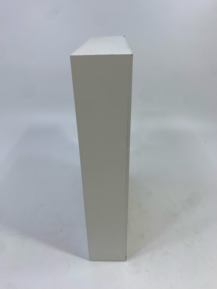 "BE YOURSELF TODAY" WOOD BLOCK SIGN.