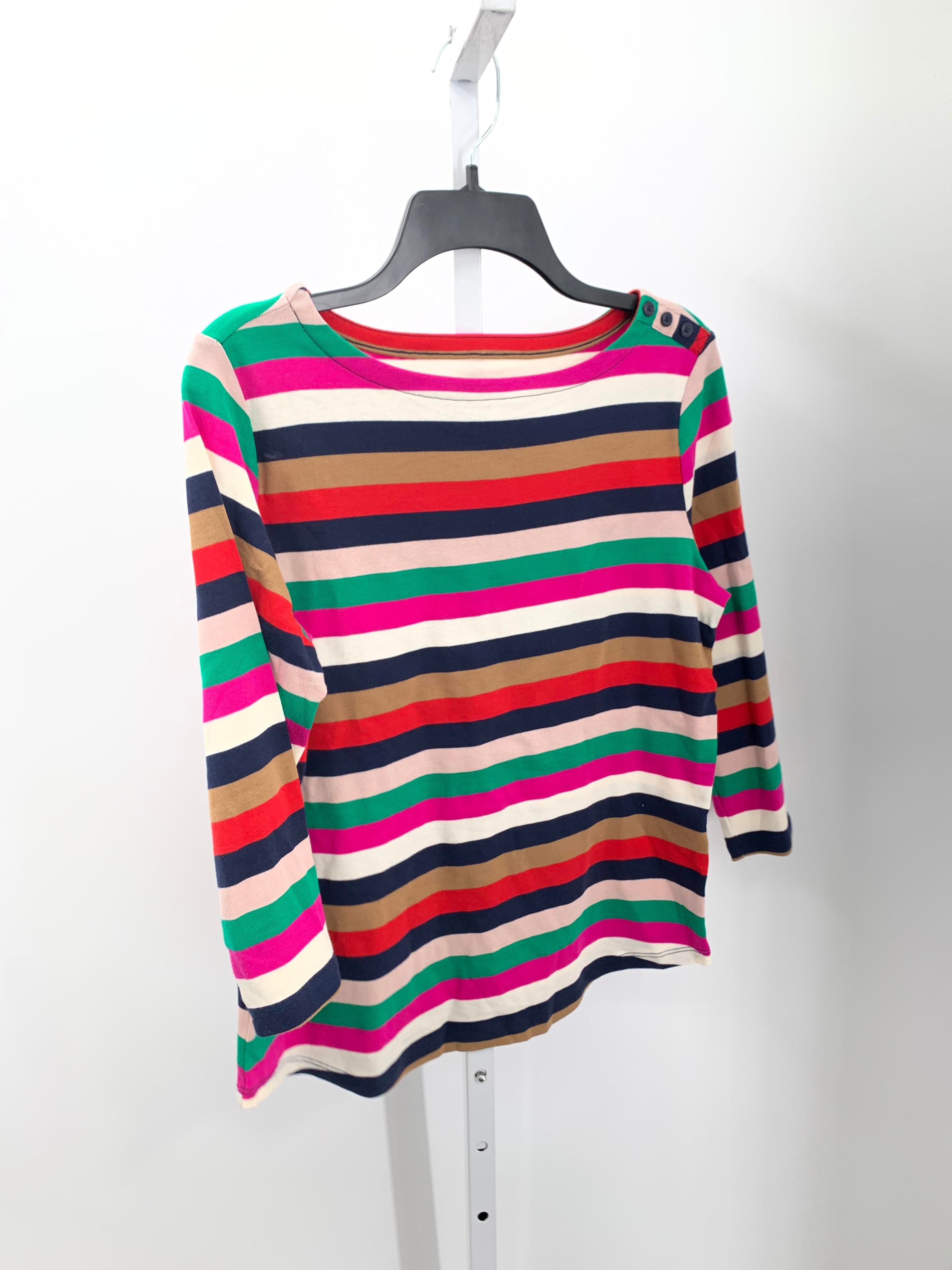 Charter Club Size Large Petite Petite 3/4 Sleeve Shirt