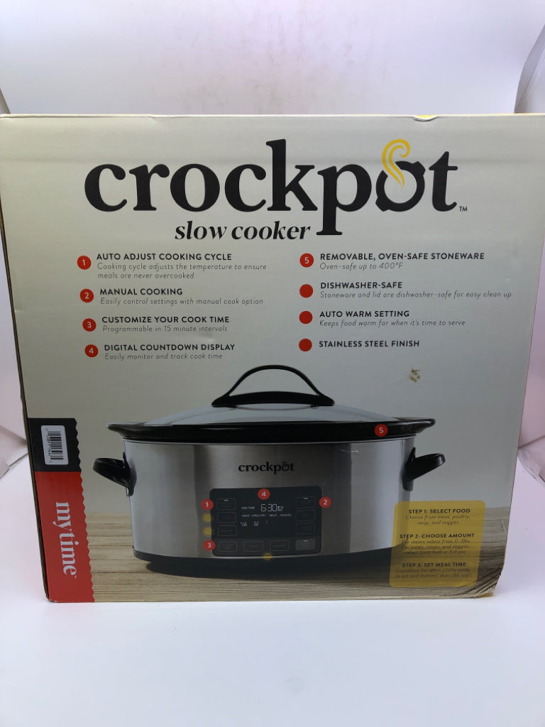 NIB CROCKPOT SLOW COOKER.