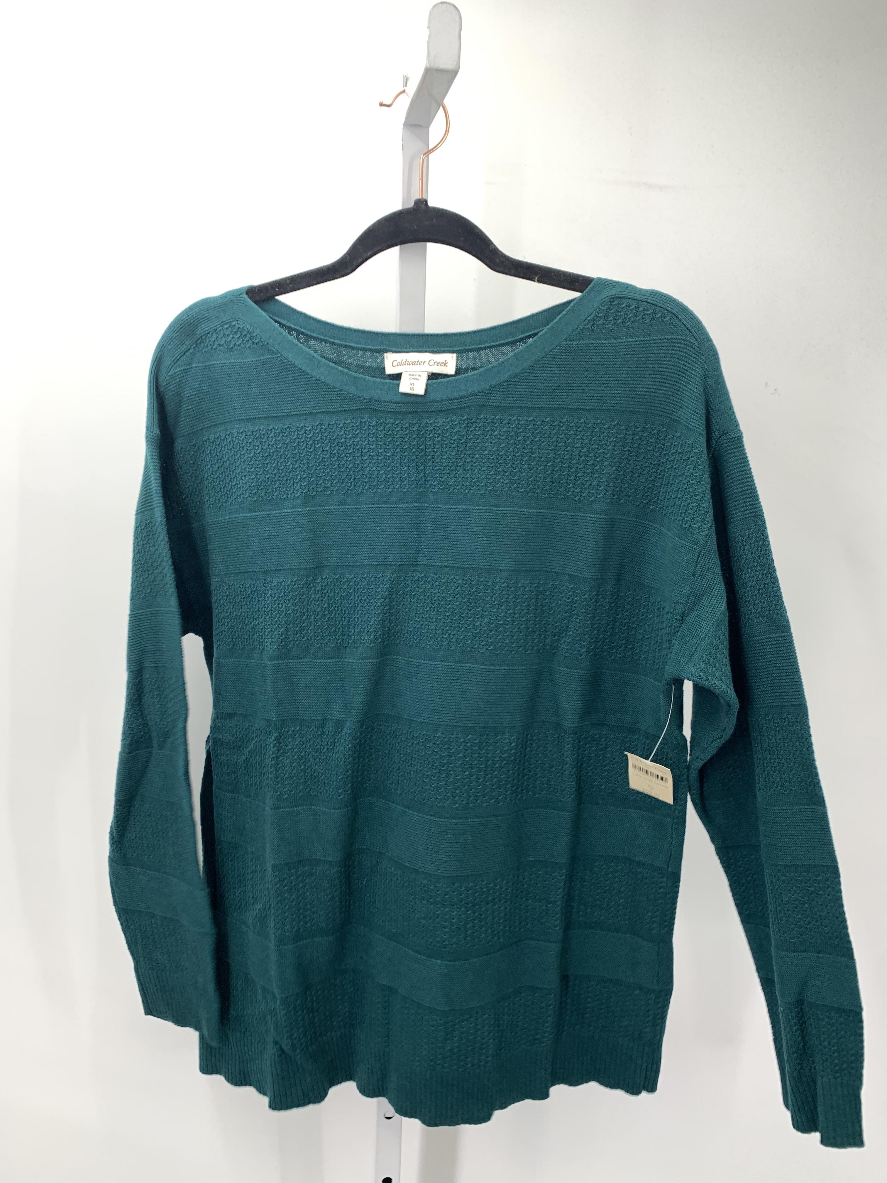 Coldwater Creek Size Extra Large Misses Long Slv Sweater