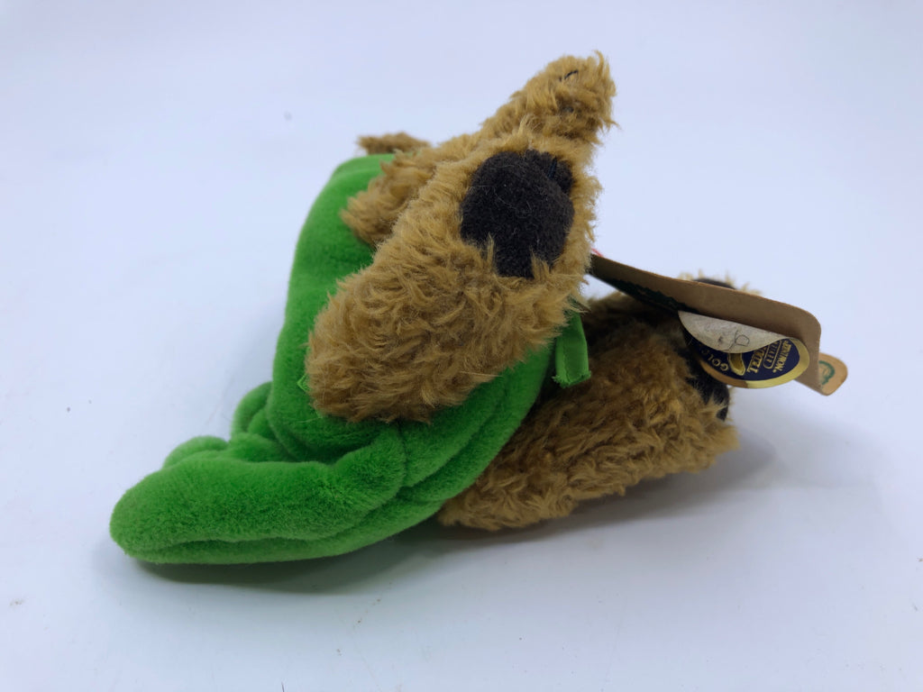 MINI BOYDS BEAR PLUSH W DINO COSTUME ON.