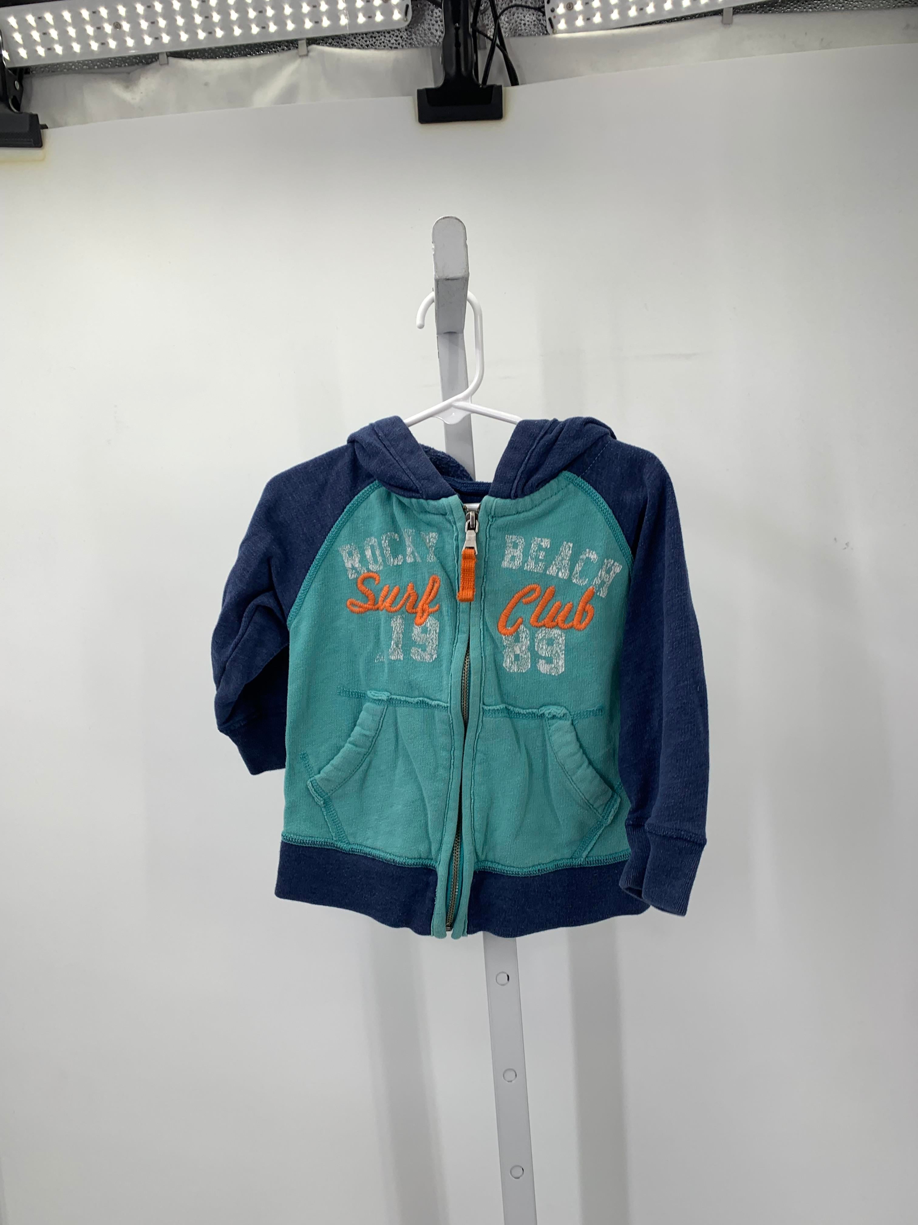 SURF CLUB HOODED ZIP KNIT