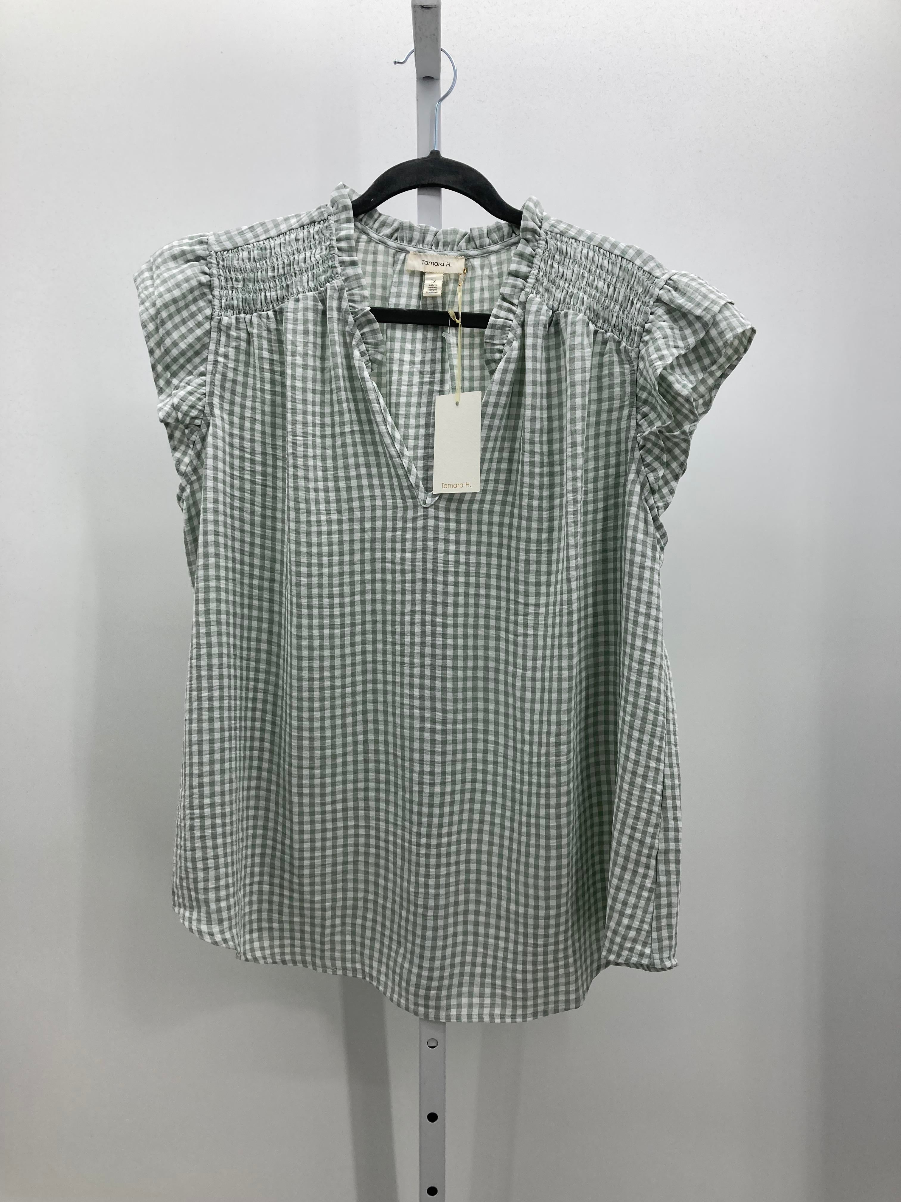 Size 1X Womens Short Sleeve Shirt
