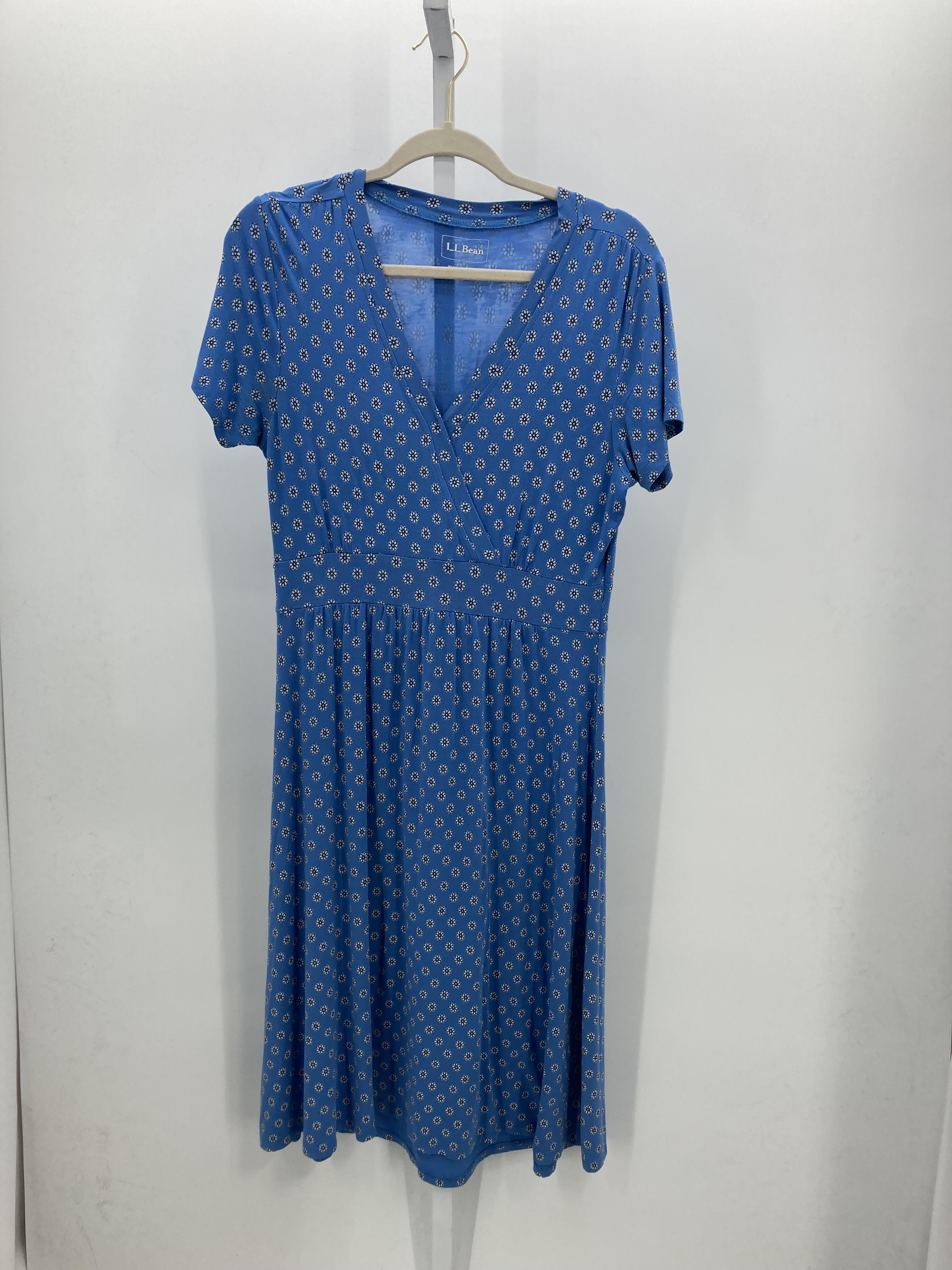 LL Bean Size Small Misses Short Sleeve Dress