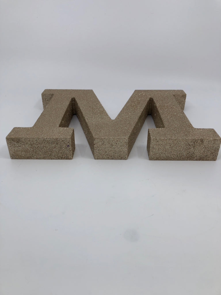 GOLD WOOD GLITTER "M".