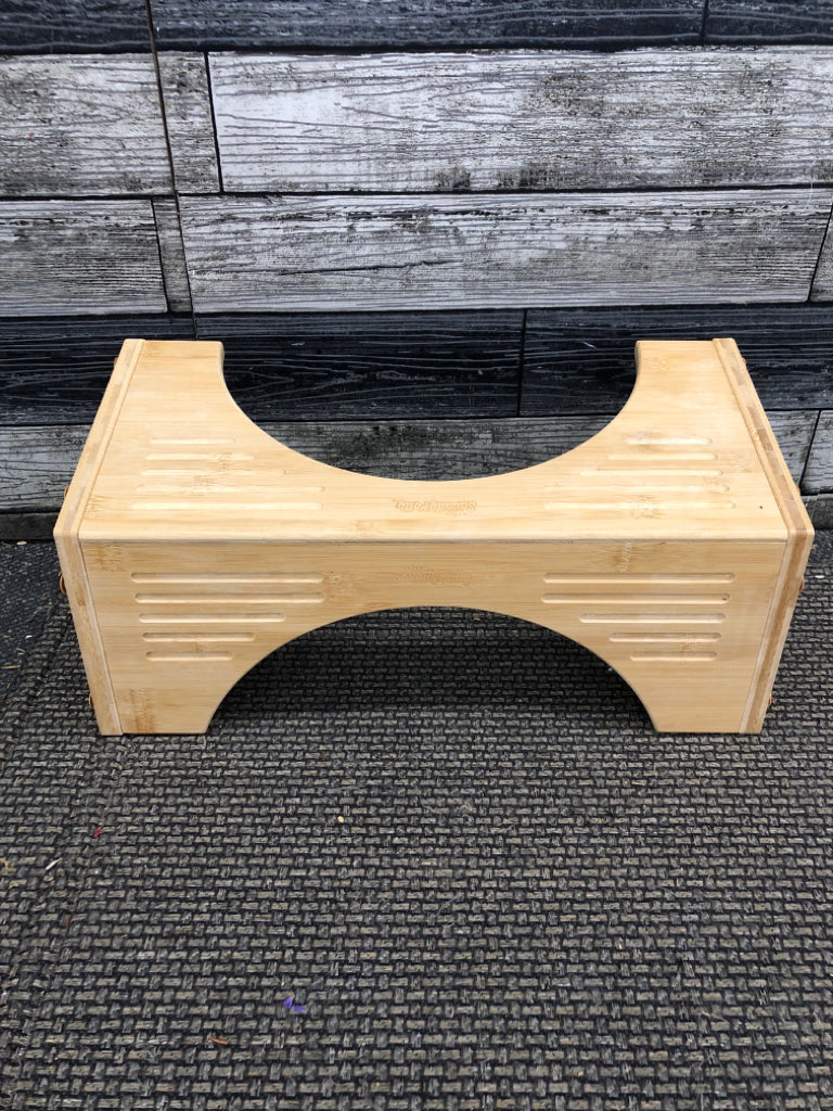 BAMBOO SQUATTY POTTY STEP.