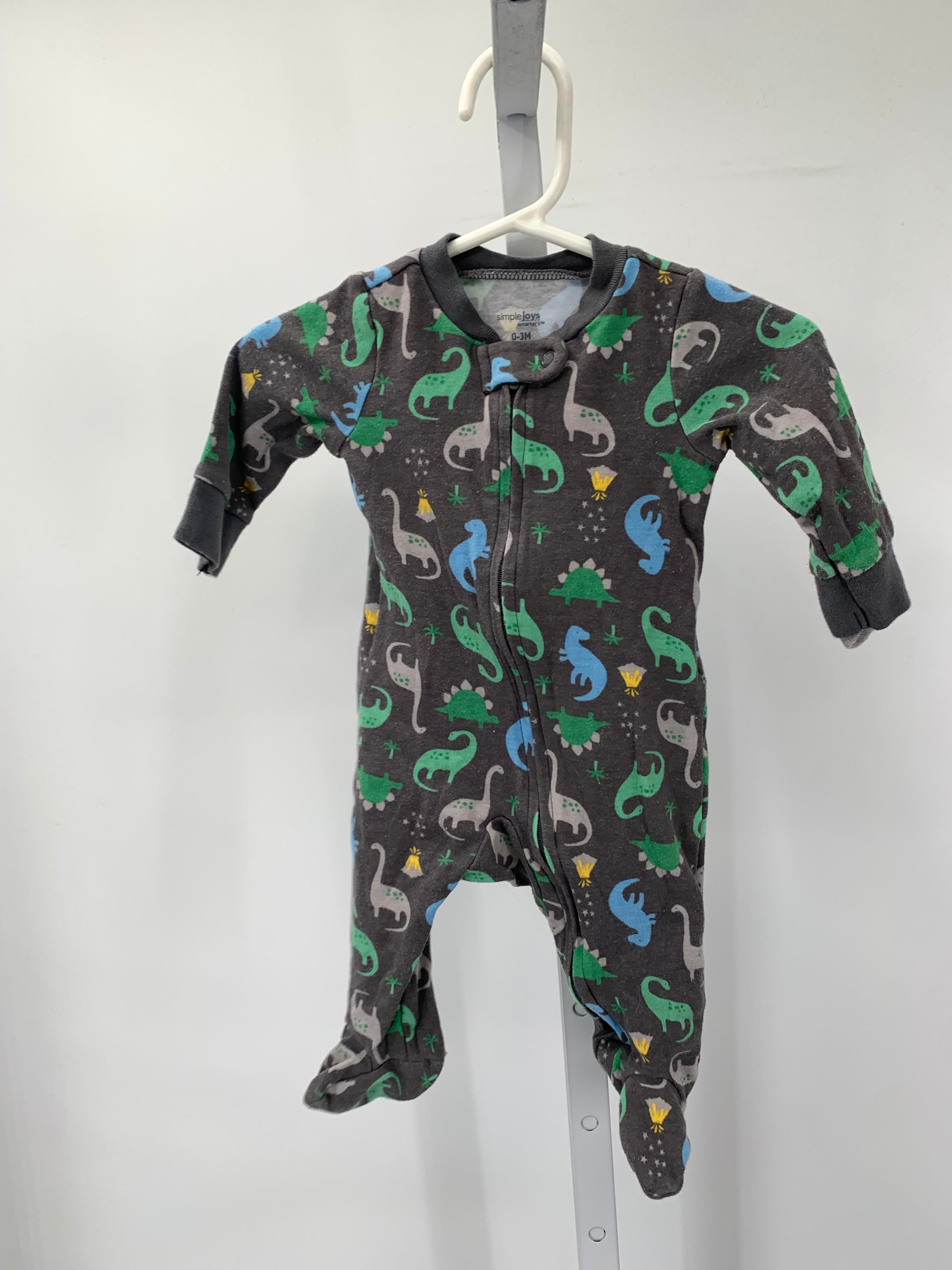 DINOSAURS ZIP KNIT