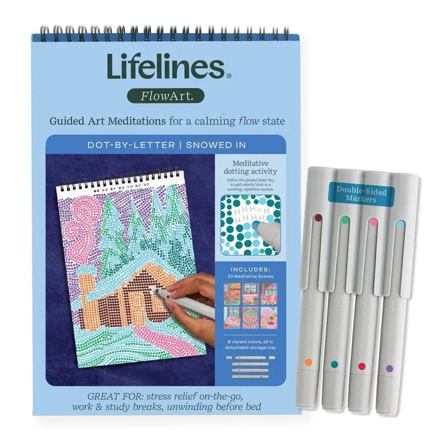 FlowArt - Dot-By-Letter, Snowed In - Winter Edition - New