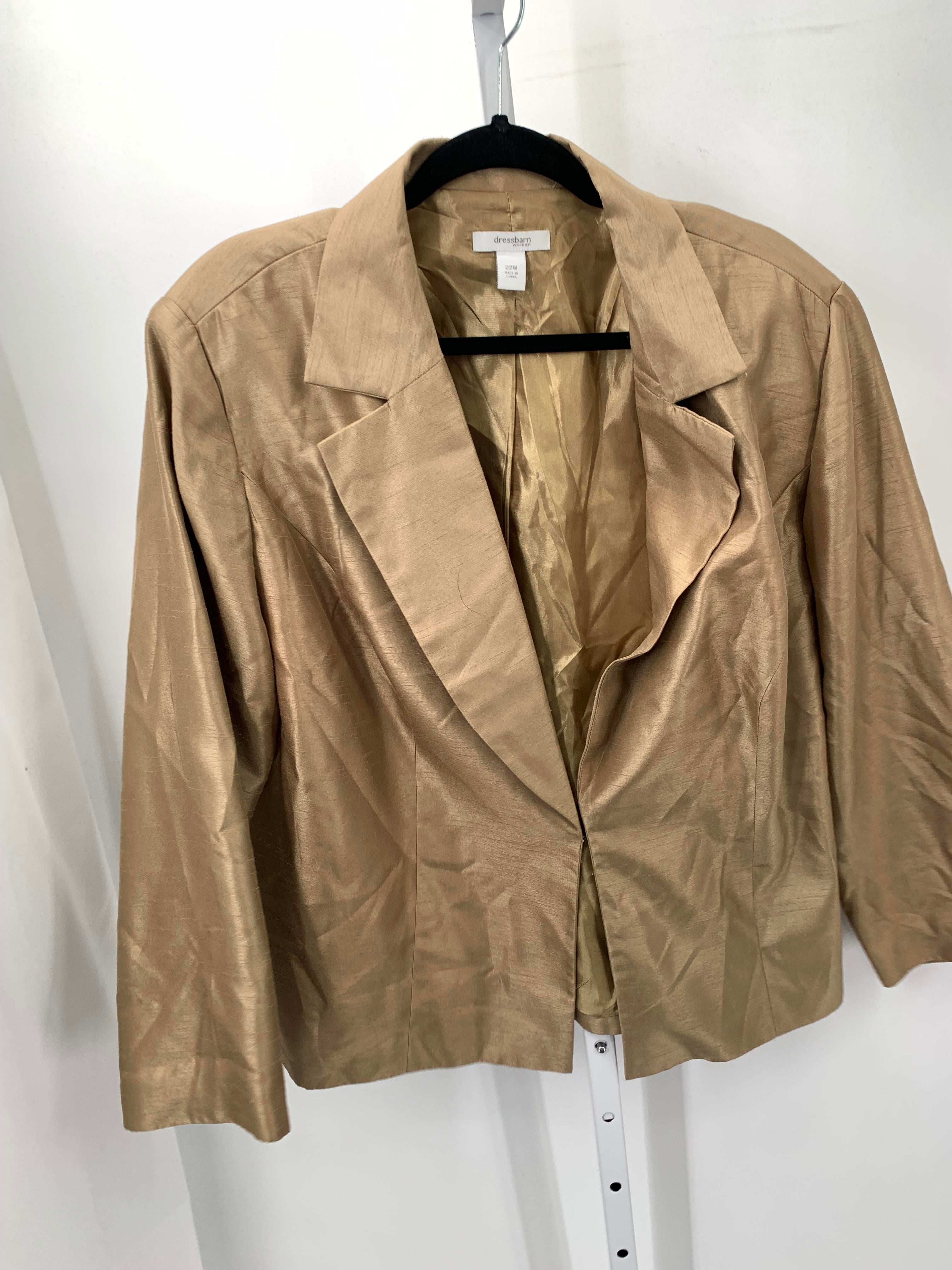Dress Barn Size 22 W Womens Blazer