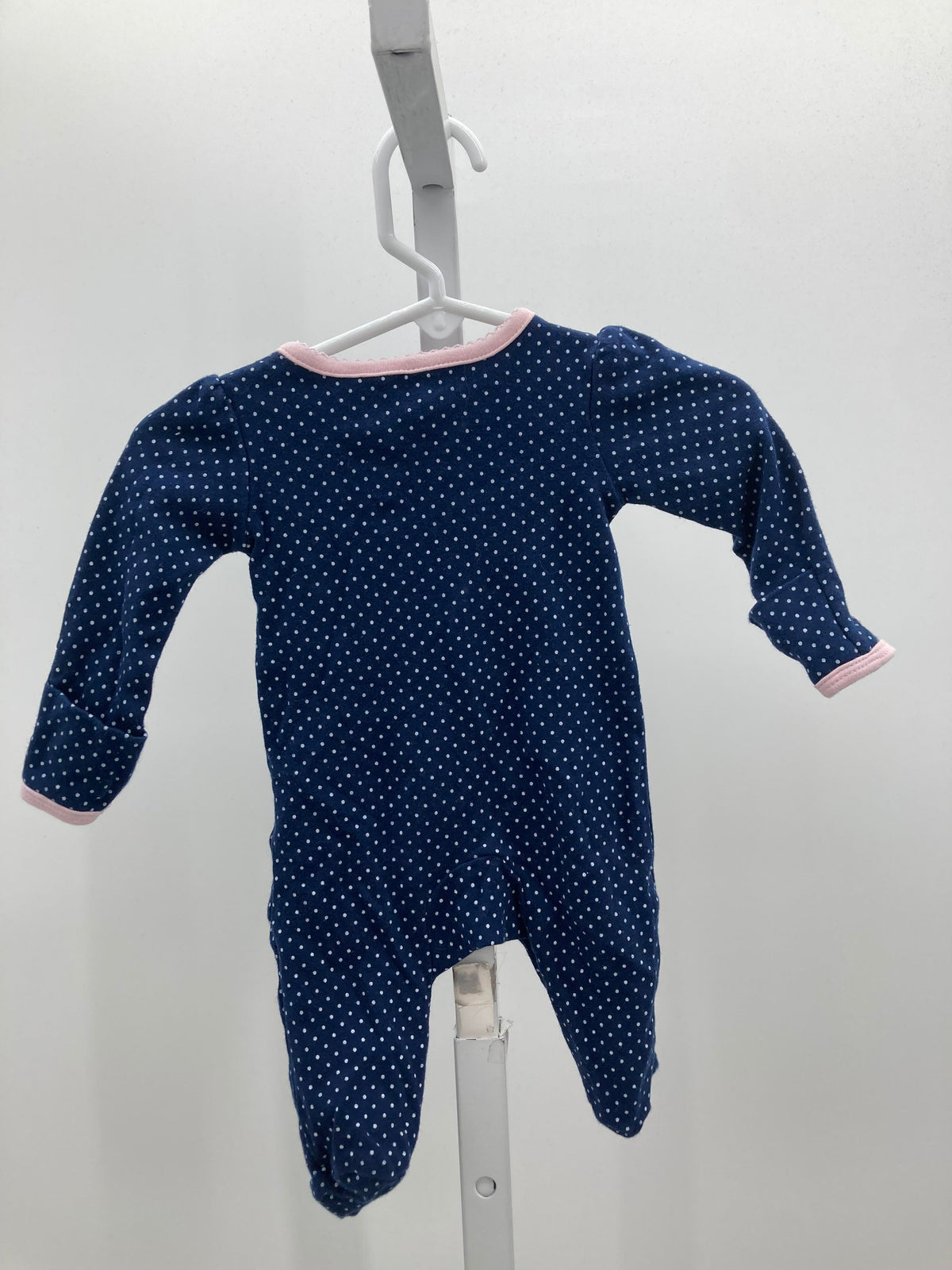 Simple Joys Size Newborn Girls Long Slv. Romper