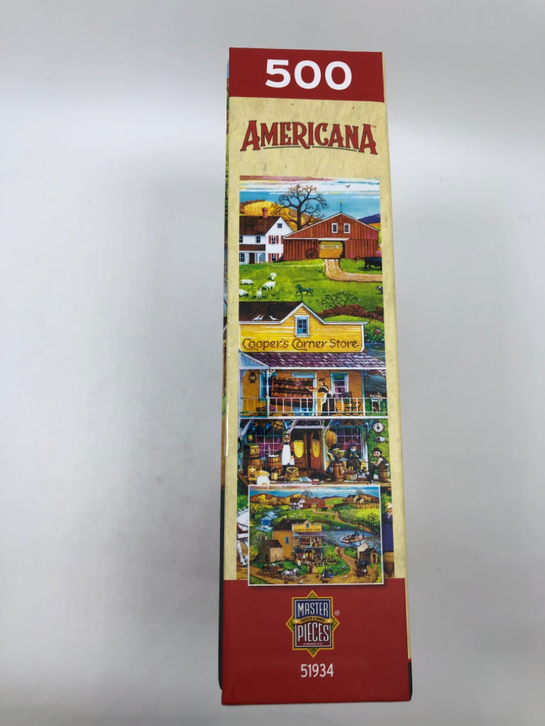 NIB AMERICANA COOPERS CORNER PUZZLE.