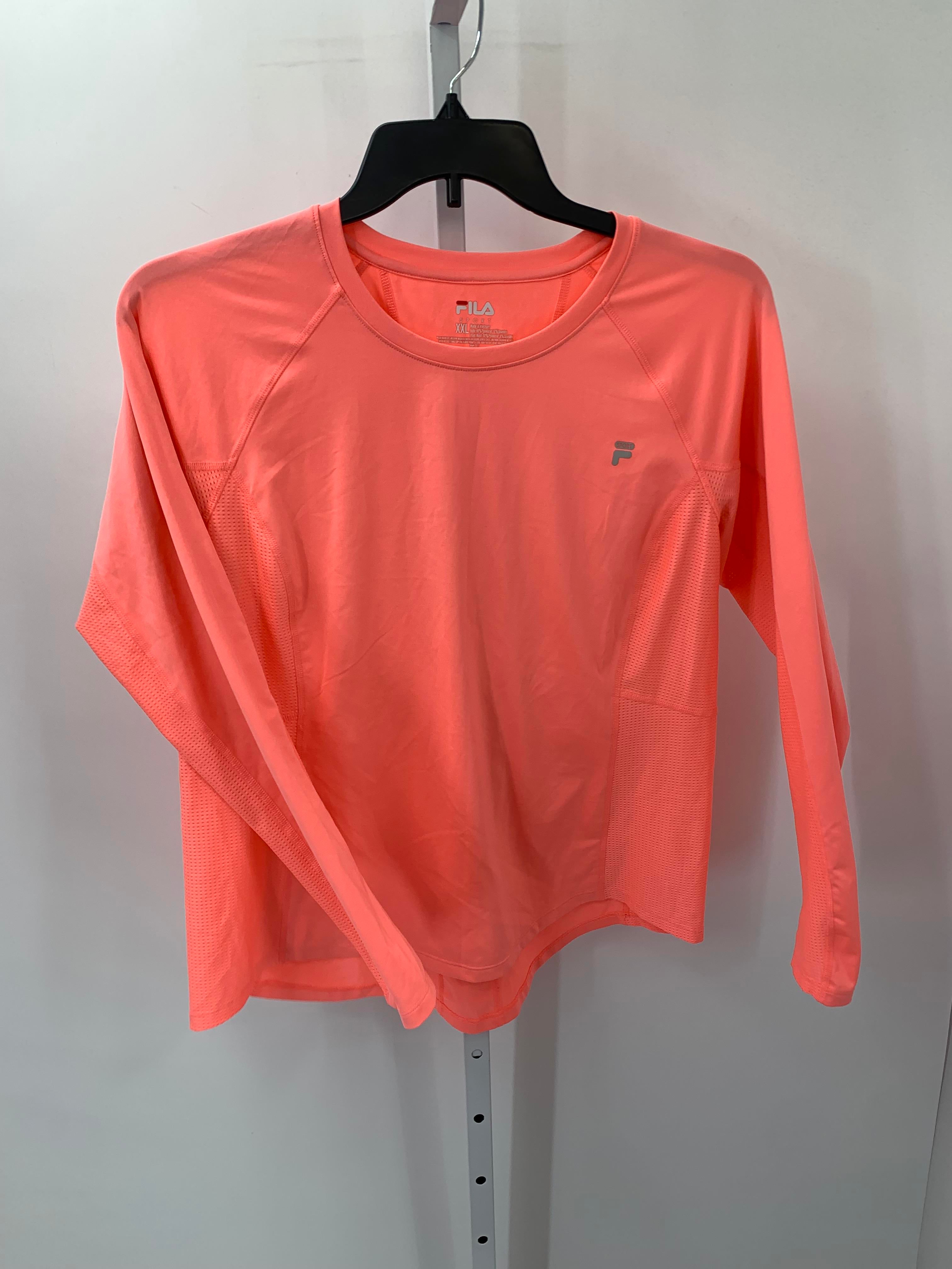 Fila Size XXL Misses Long Sleeve Shirt