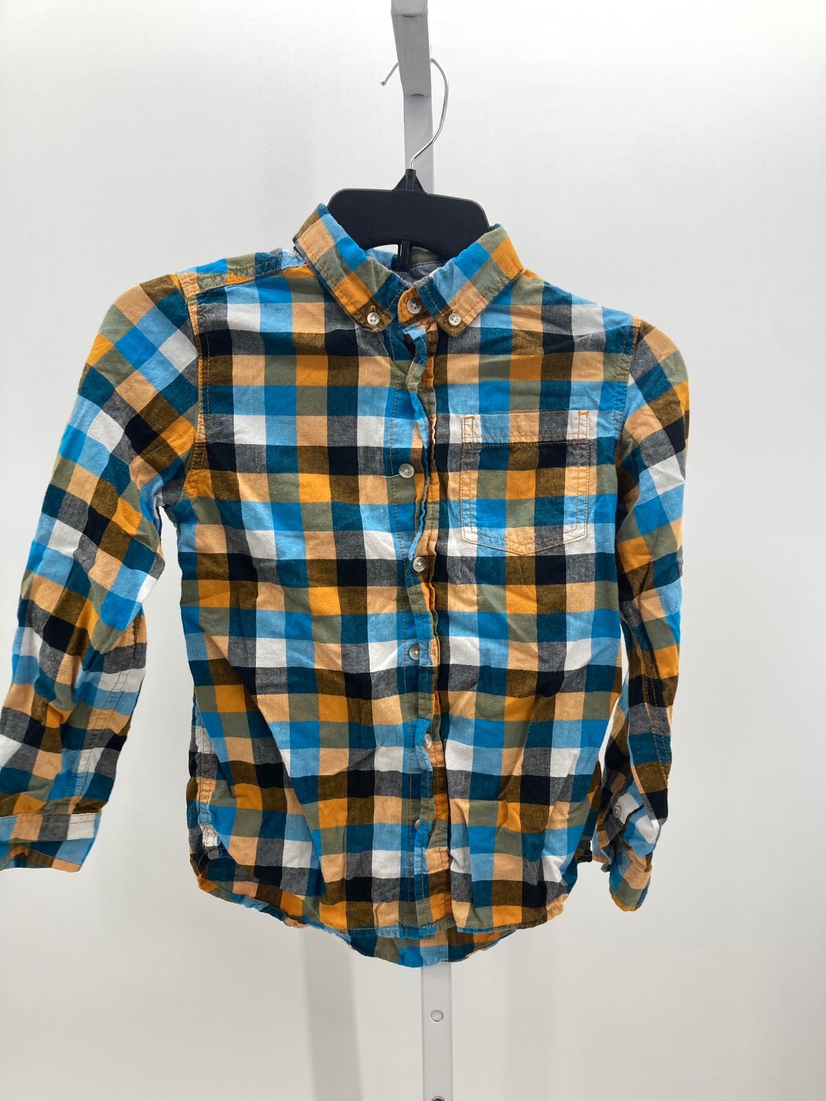BLUE PLAID