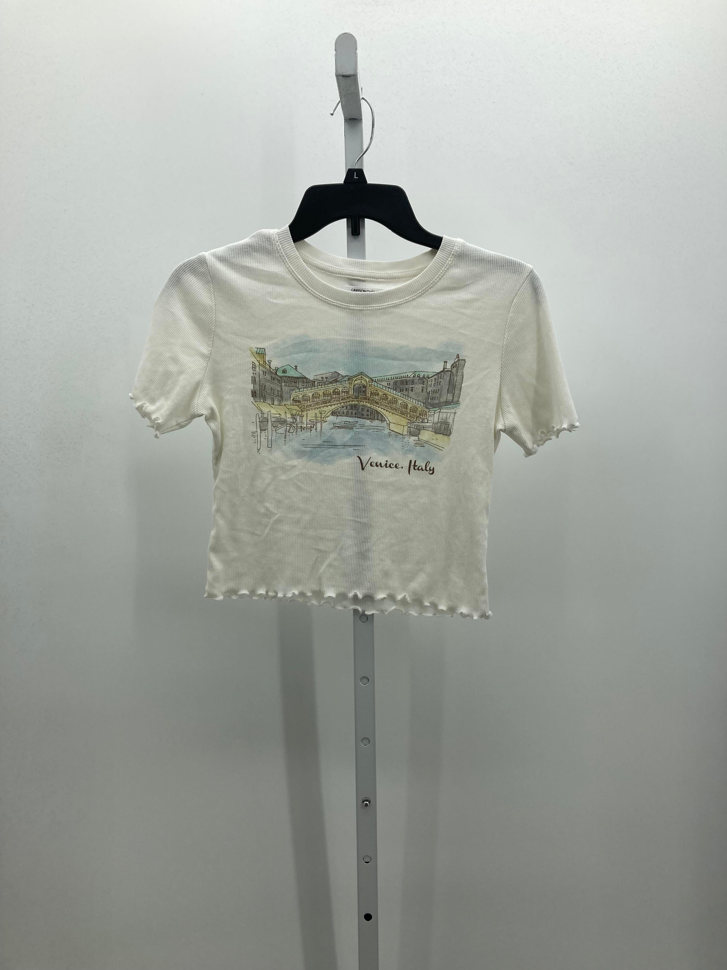 Grayson Size Small Juniors Short Sleeve Shirt