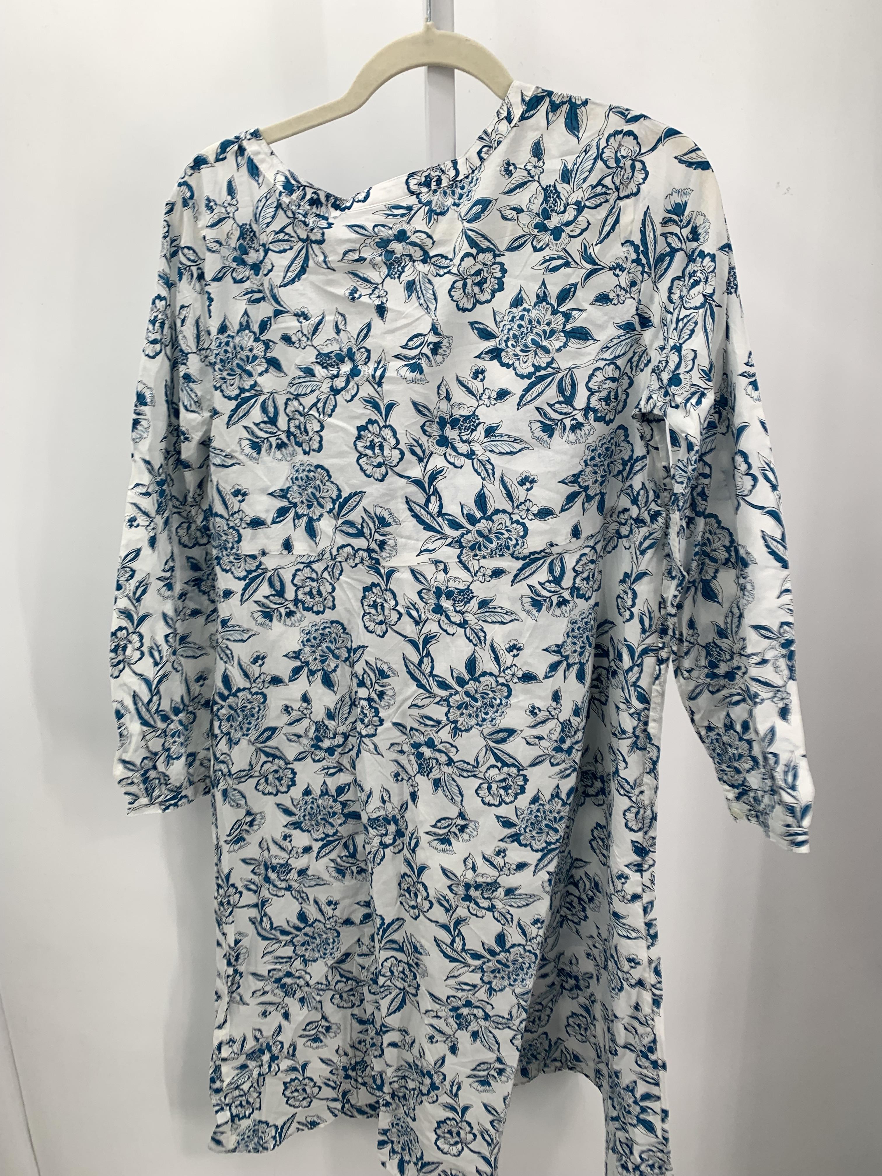 J-Jill Size Medium Misses Long Sleeve Dress