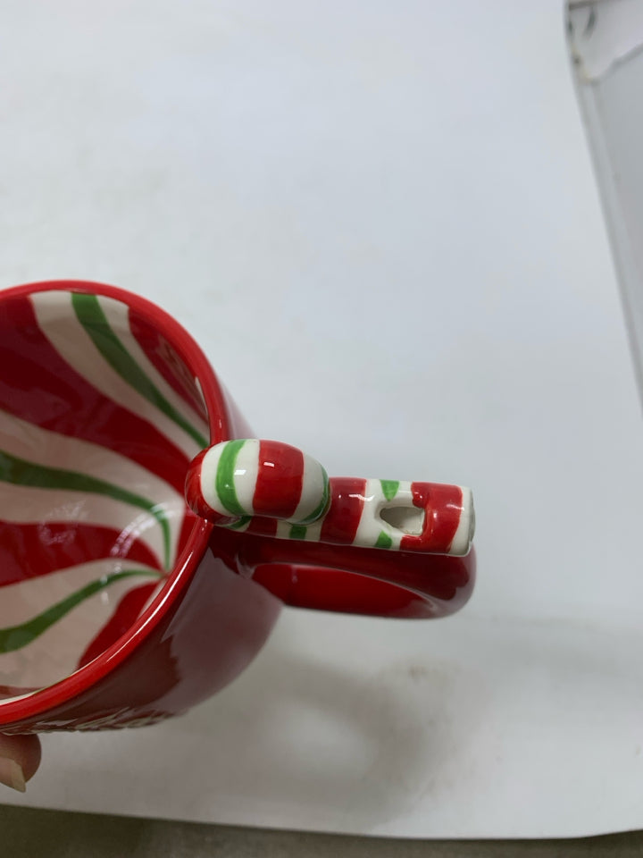 RED HALLMARK WHISTLE FOR YOUR COCOA.