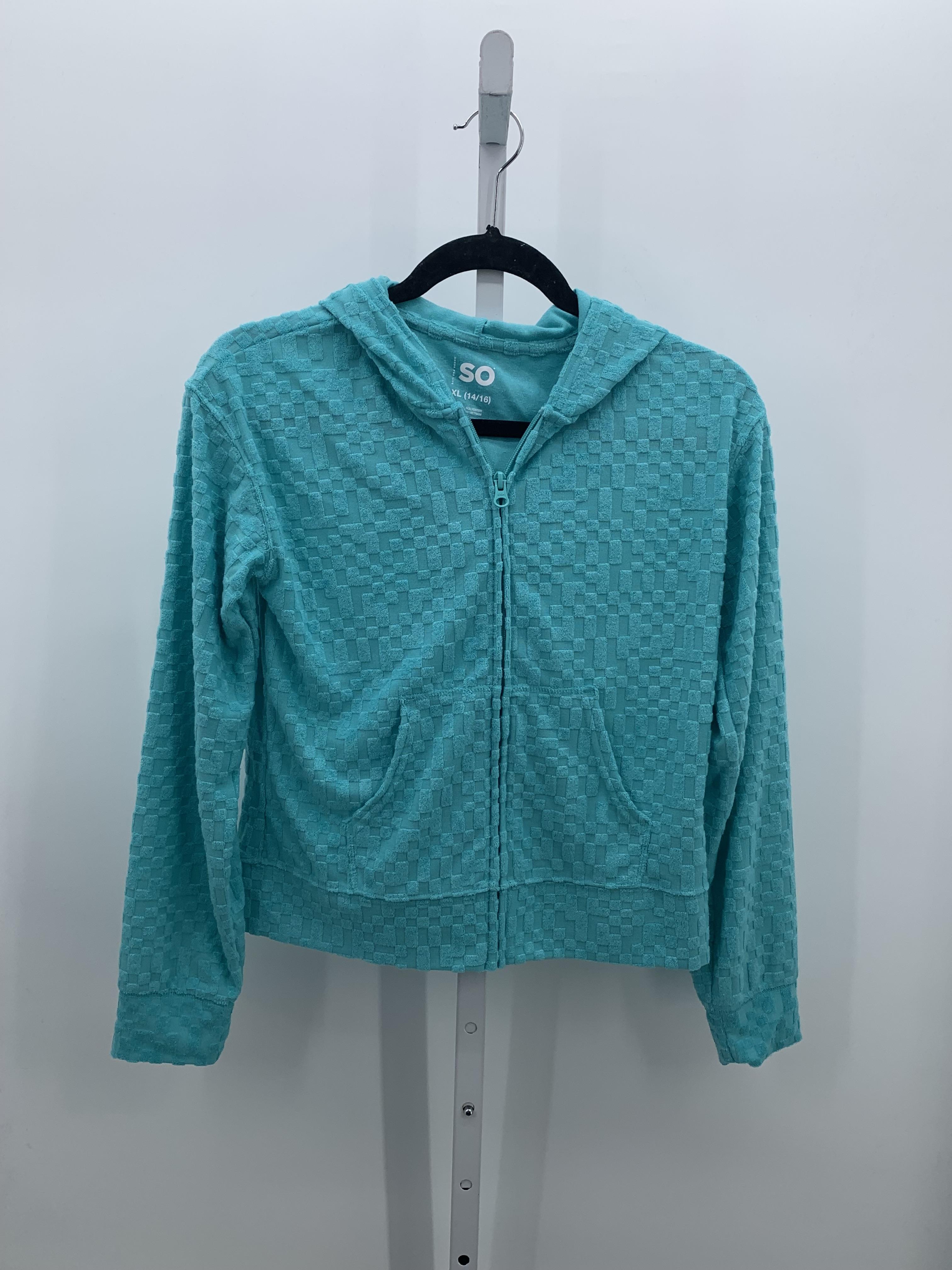 SO Size 14-16 Girls Sweat Jacket