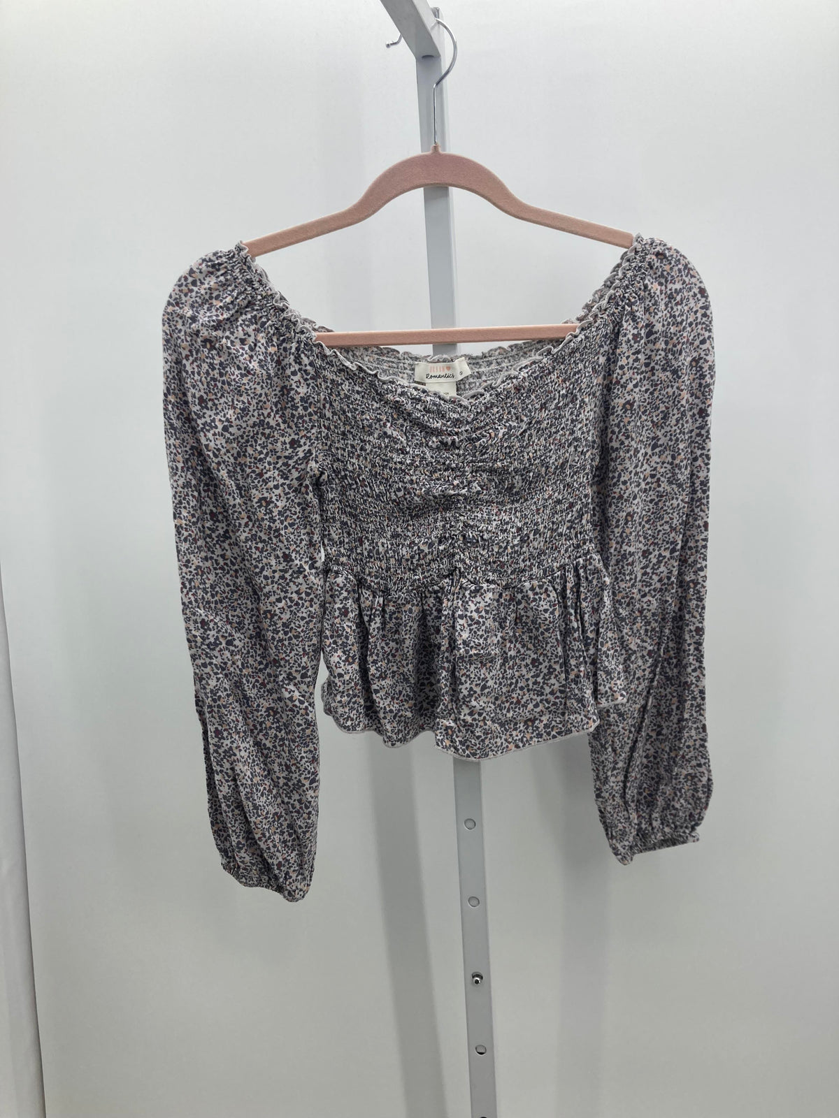 Size Small Juniors Long Sleeve Shirt