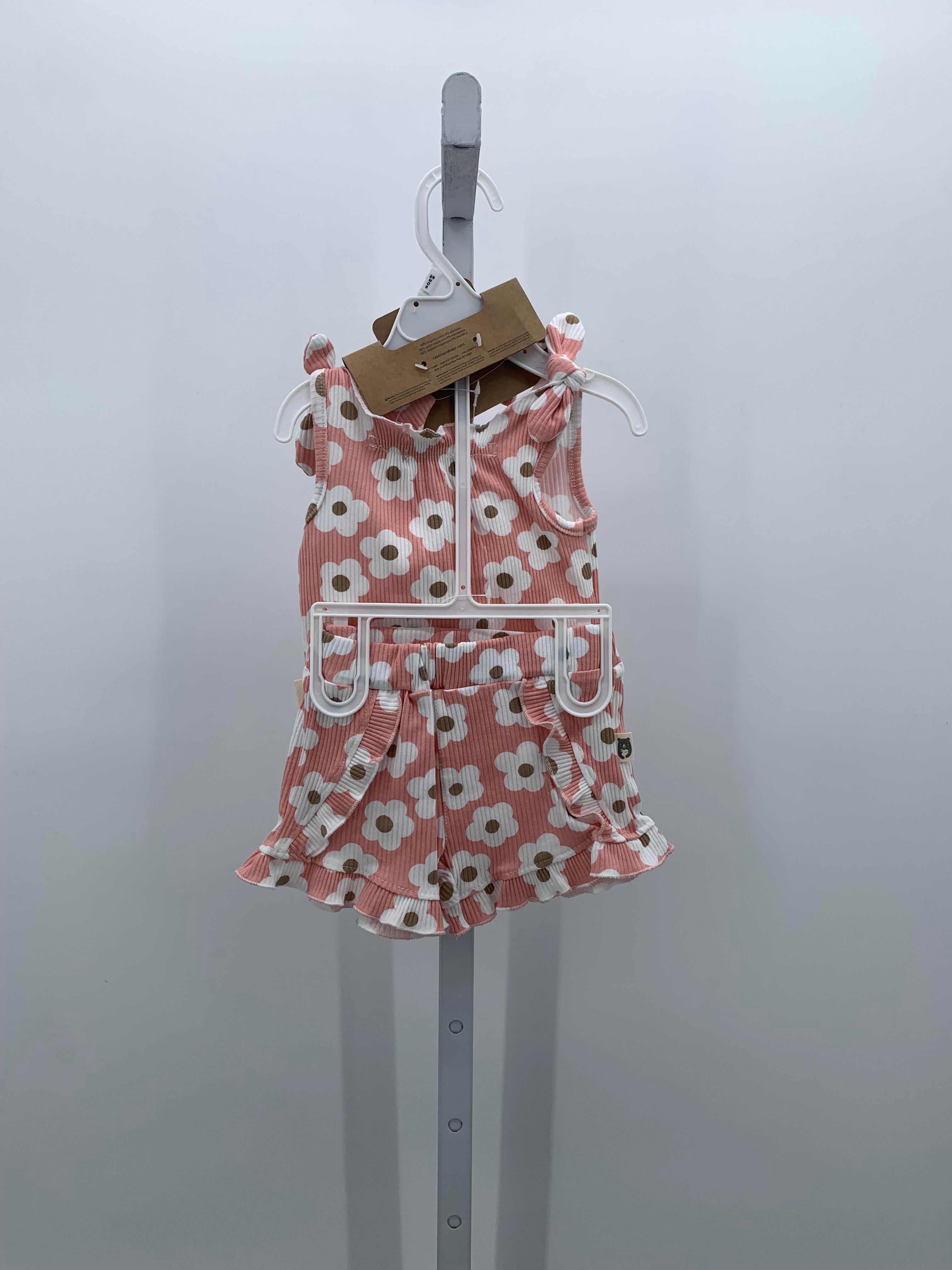 Rabbit + Bear Size 3-6 Months Girls 2 Pieces