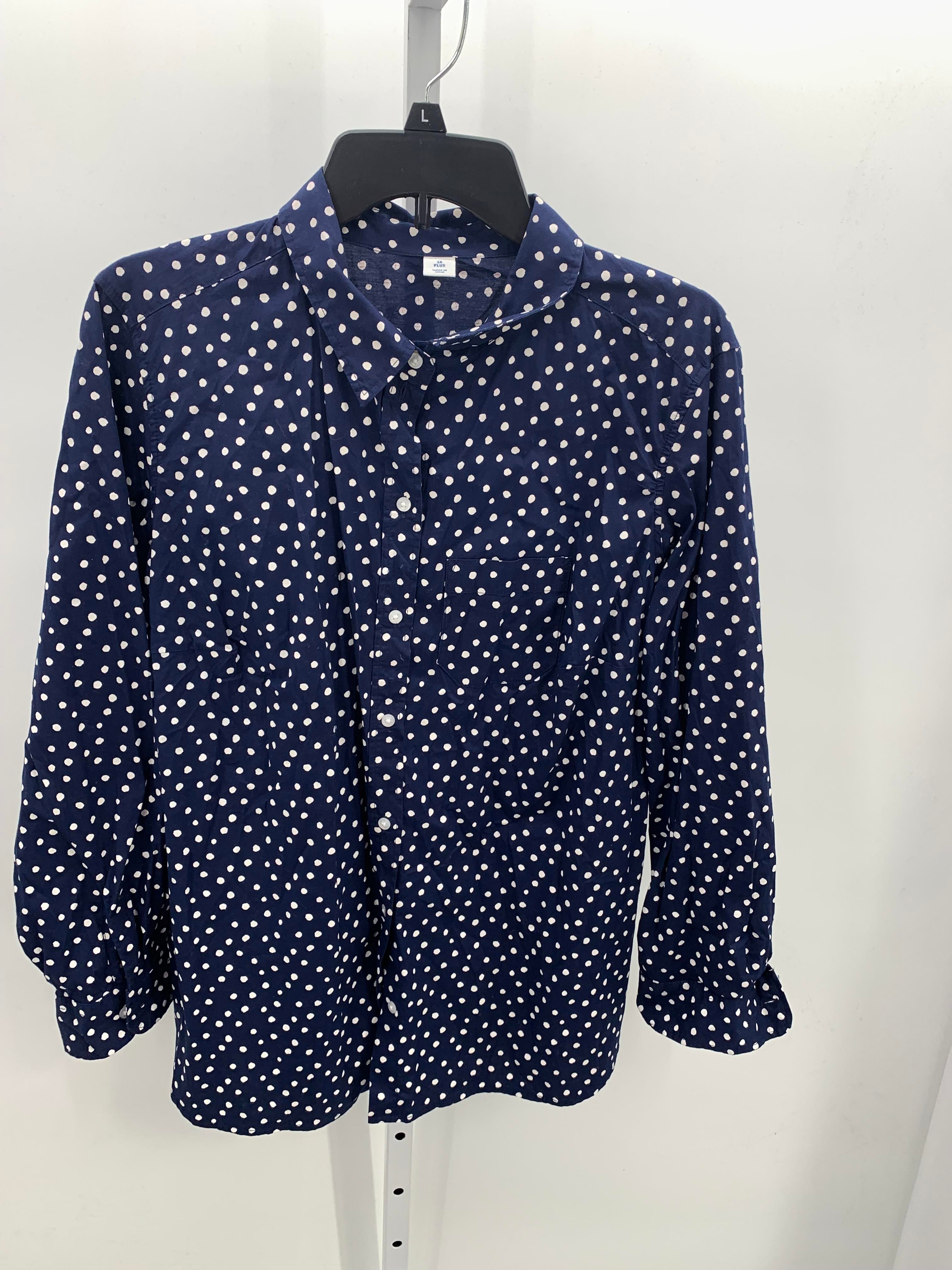 Old Navy Size 1X Womens Long Sleeve Shirt