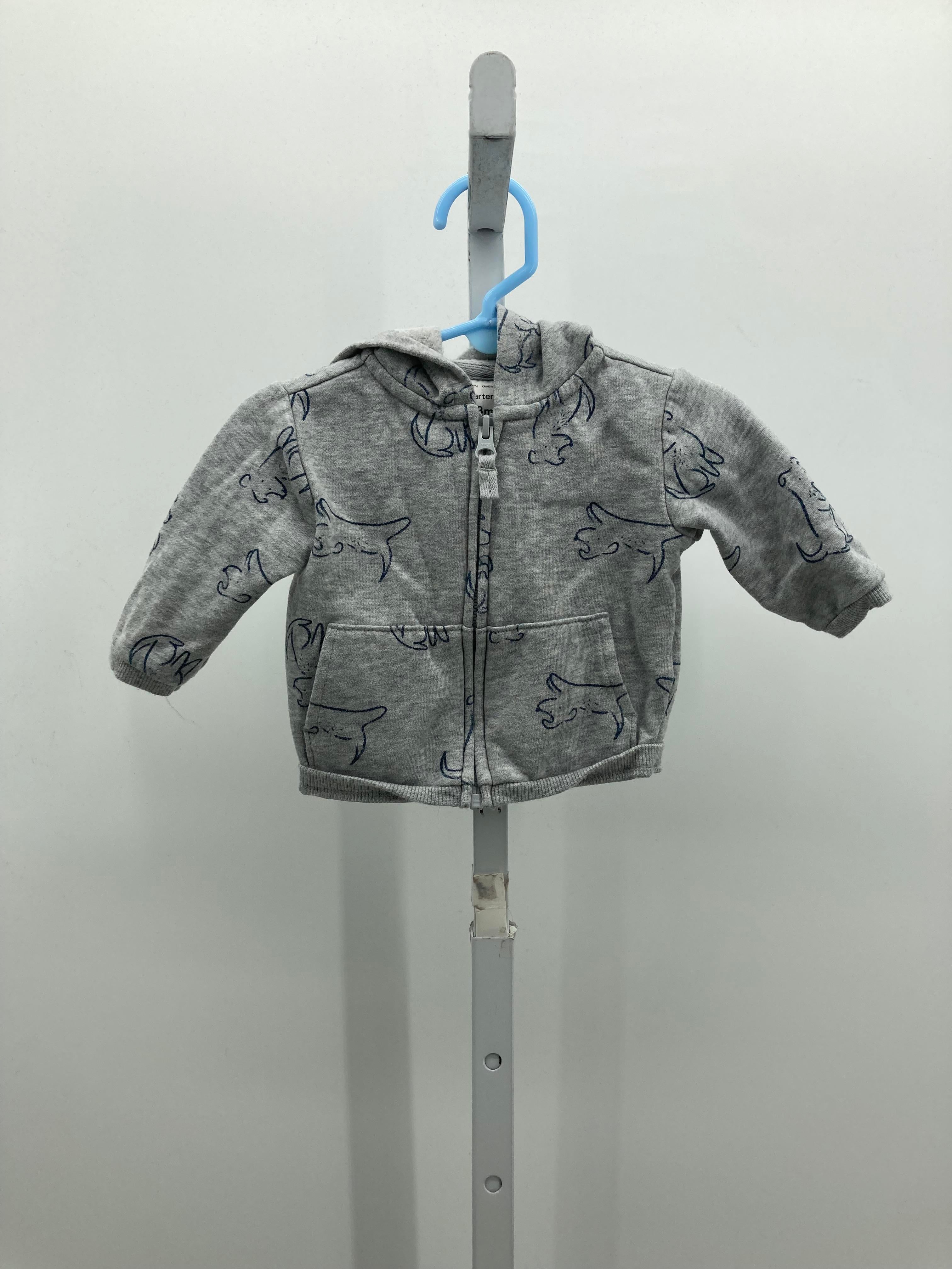 DOGS HOODED ZIP