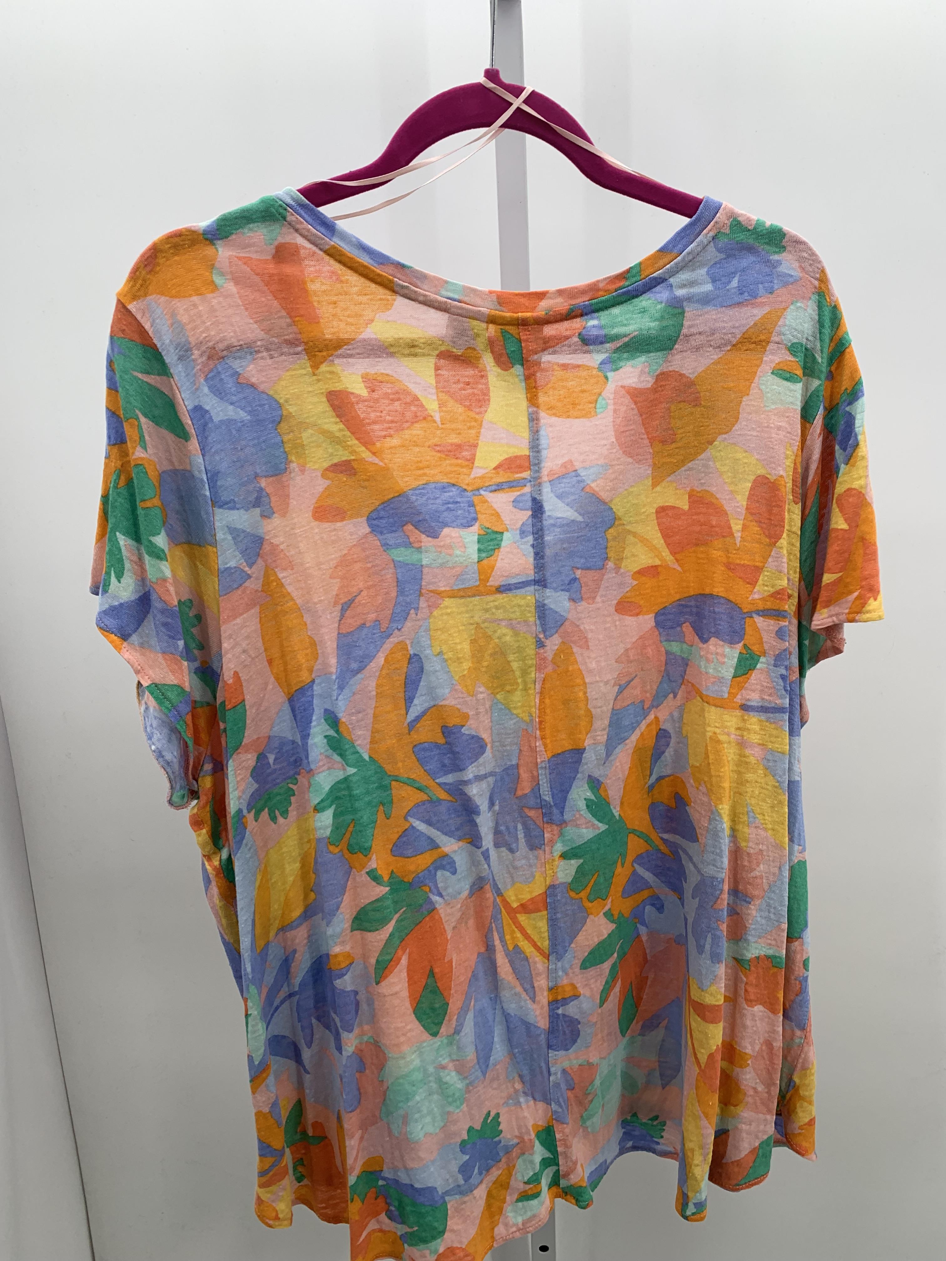 Joie Size 3X Womens Short Sleeve Shirt