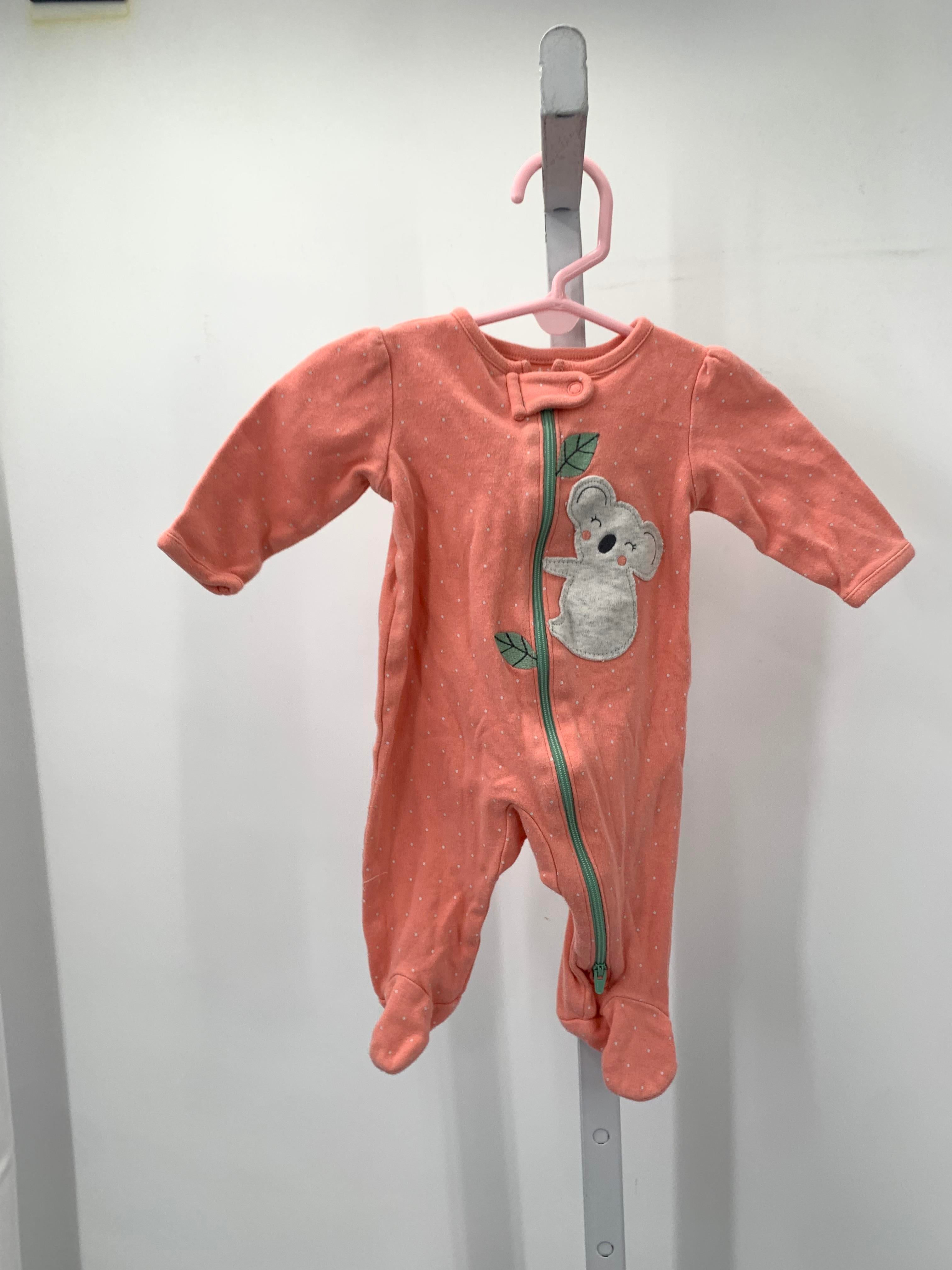 Child of Mine Size 0-3 months Girls Long Slv. Romper