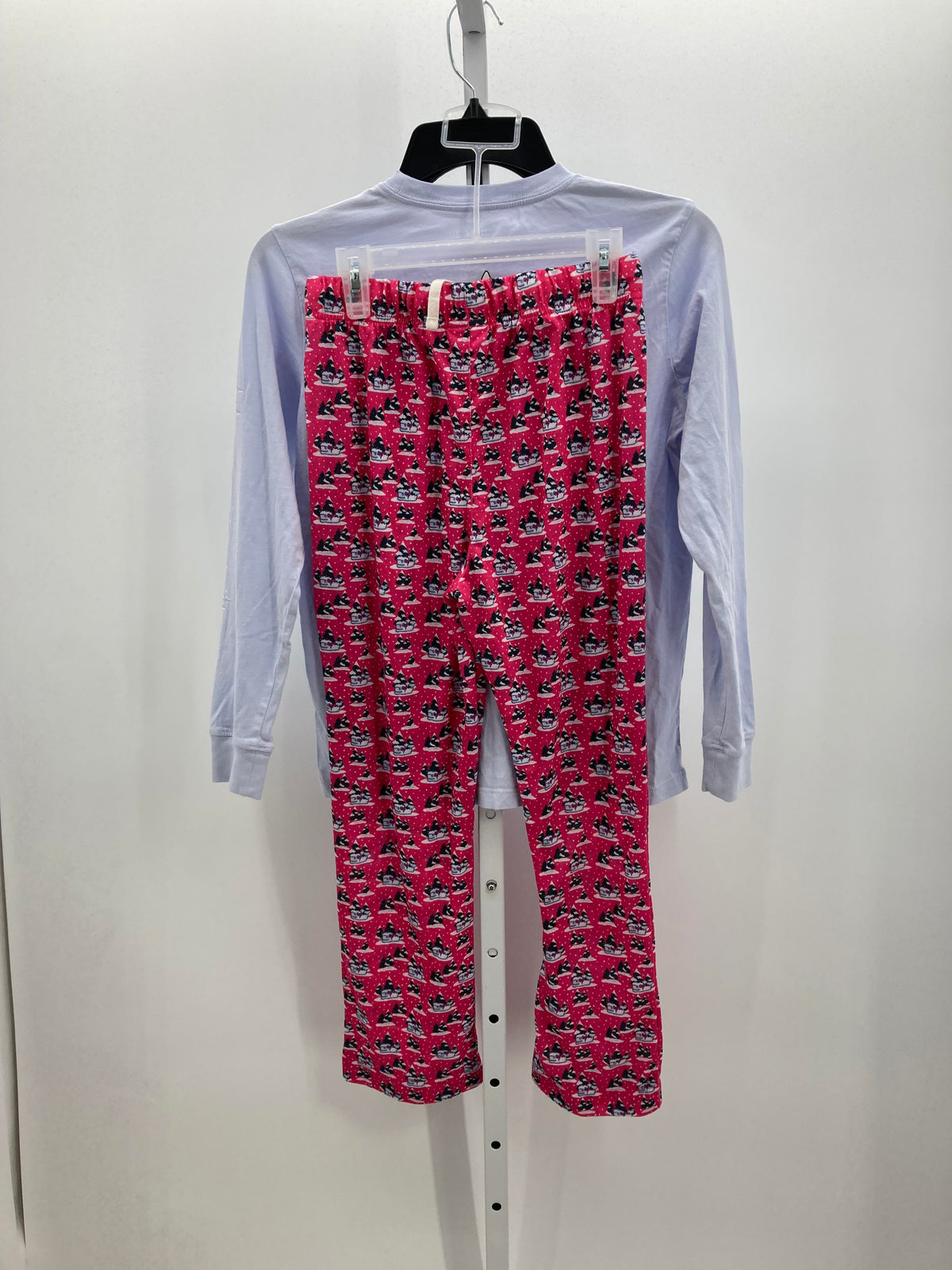 PJS LONG SLV SHIRT PINK PANTS